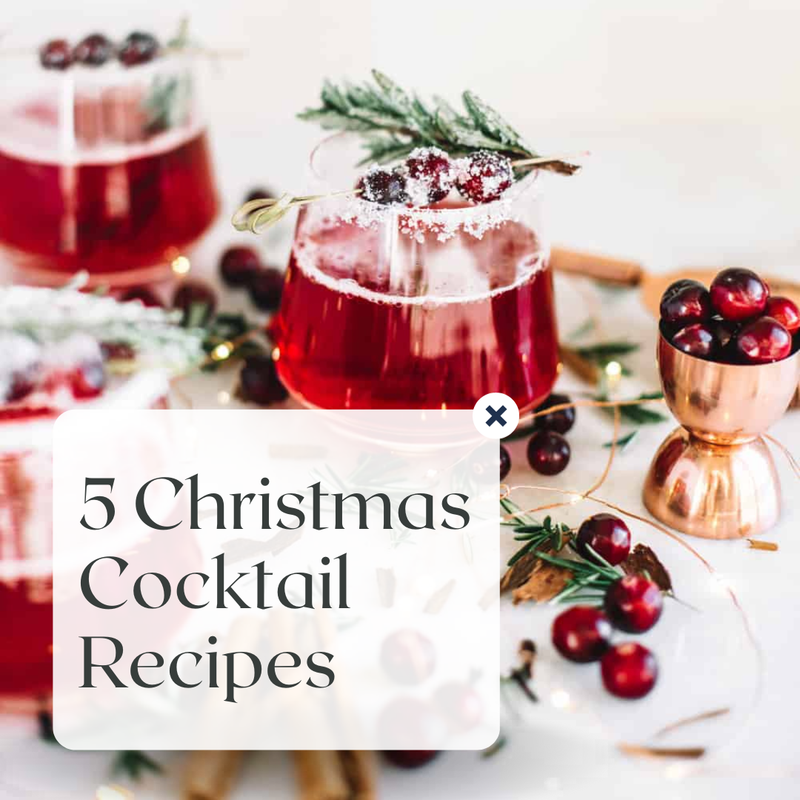 Get Ready to Jingle & Mingle with 5 Festive Christmas Cocktail Recipes!