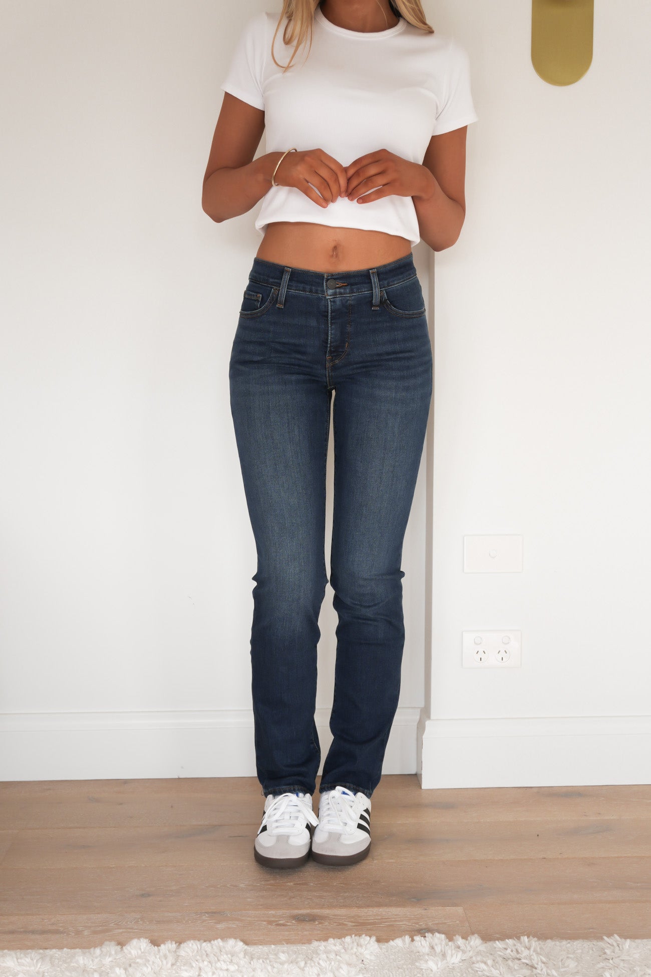 314 Shaping Straight Jean Blue Wave Dark