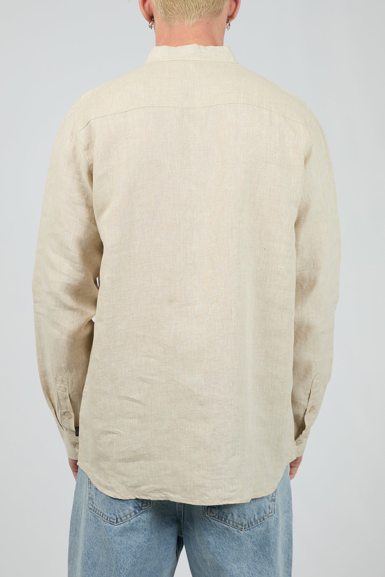 Linen Long Sleeve Shirt II Natural