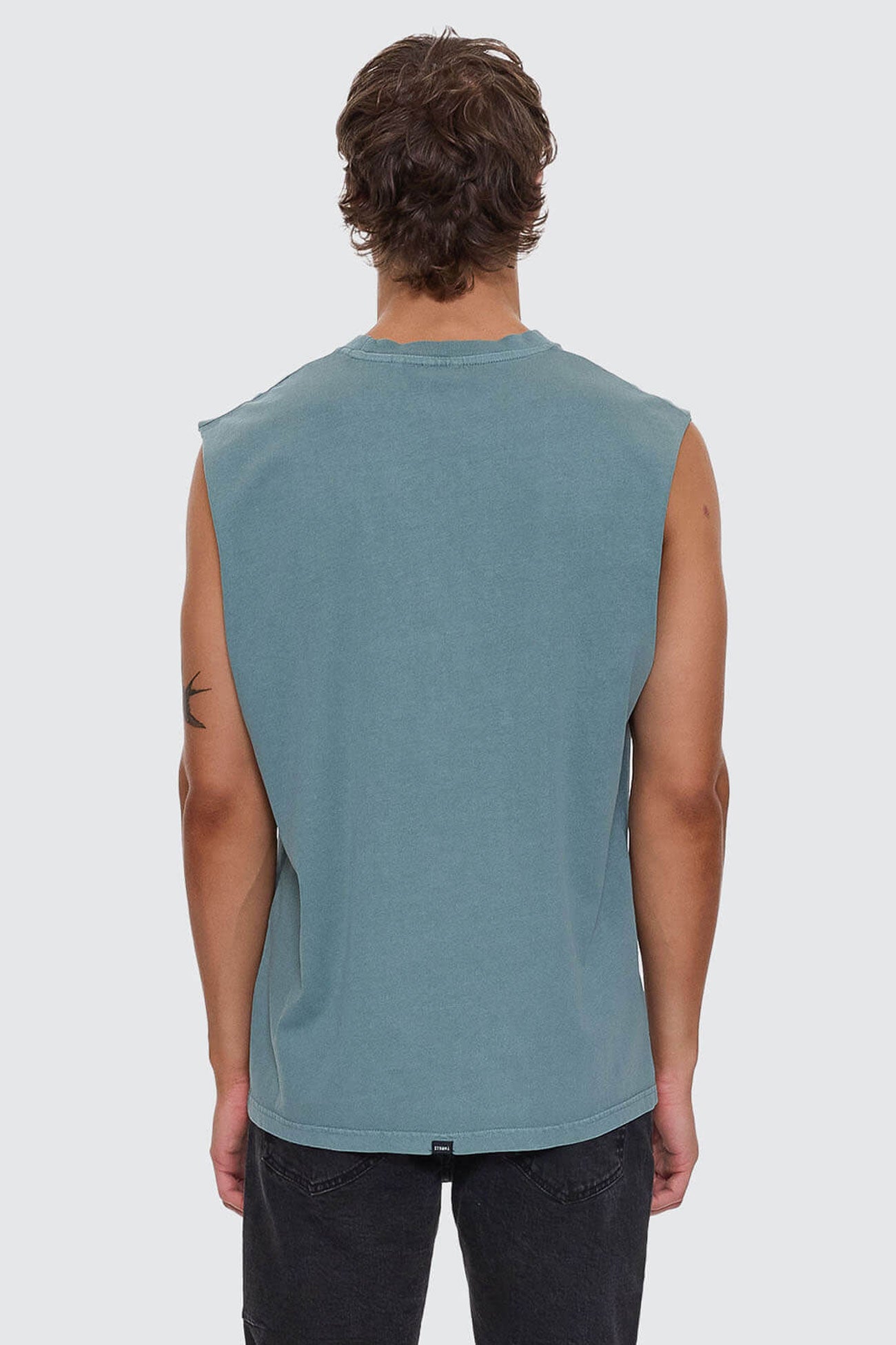 A Haven For The Restless Merch Fit Muscle Tee Green Coast