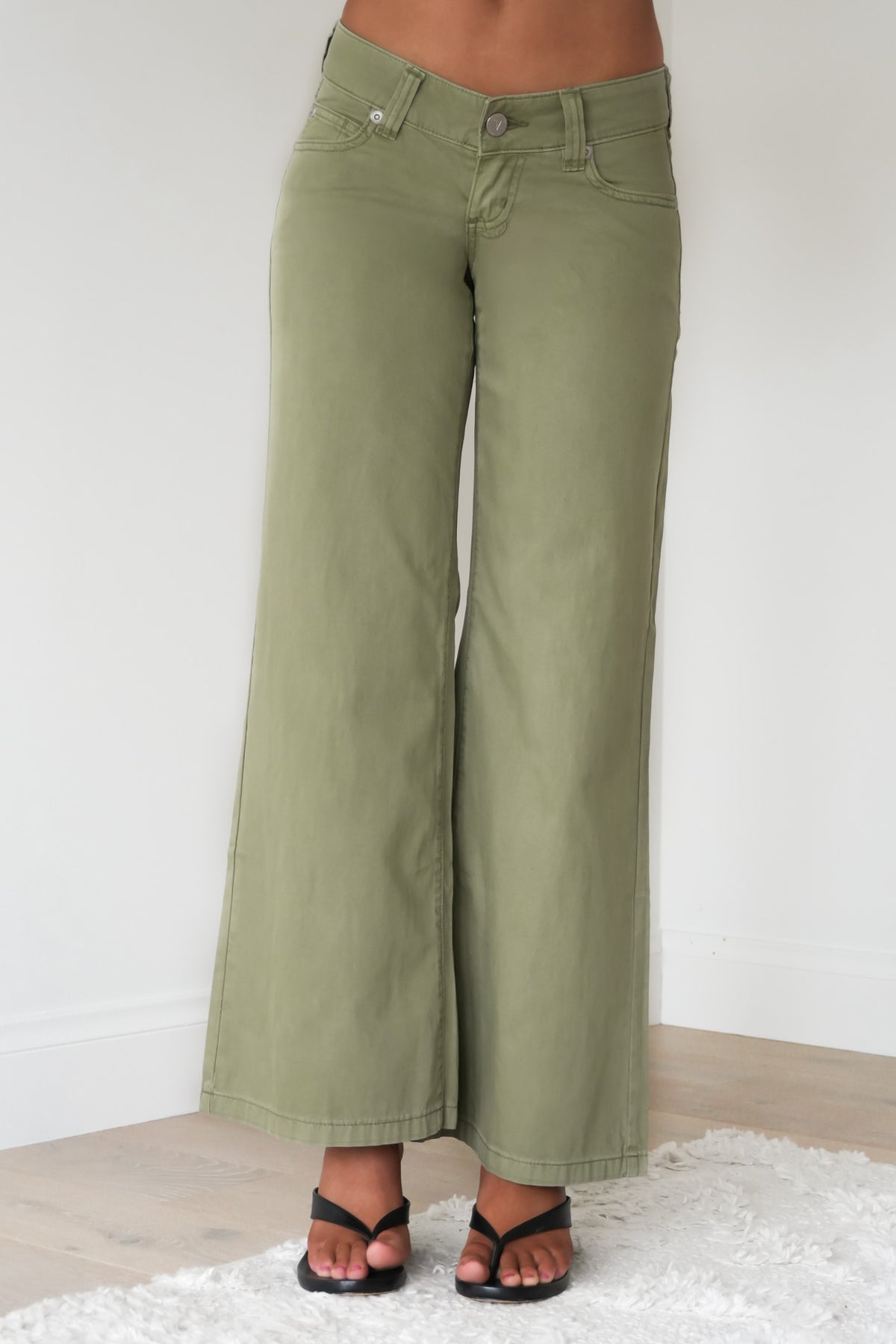 A 00 Super Low & Wide Drill Khaki