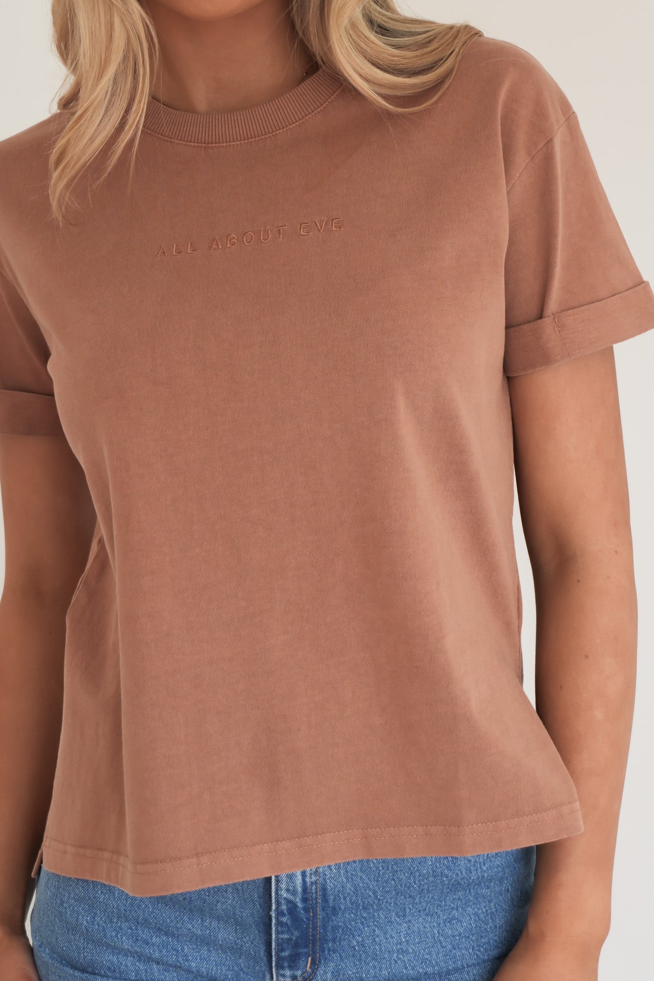 AAE Washed Tee Cinnamon
