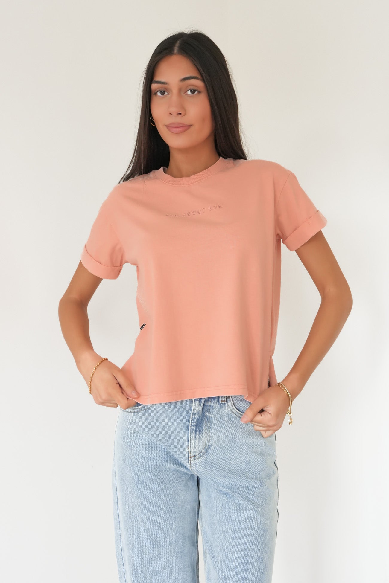 AAE Washed Tee Peach