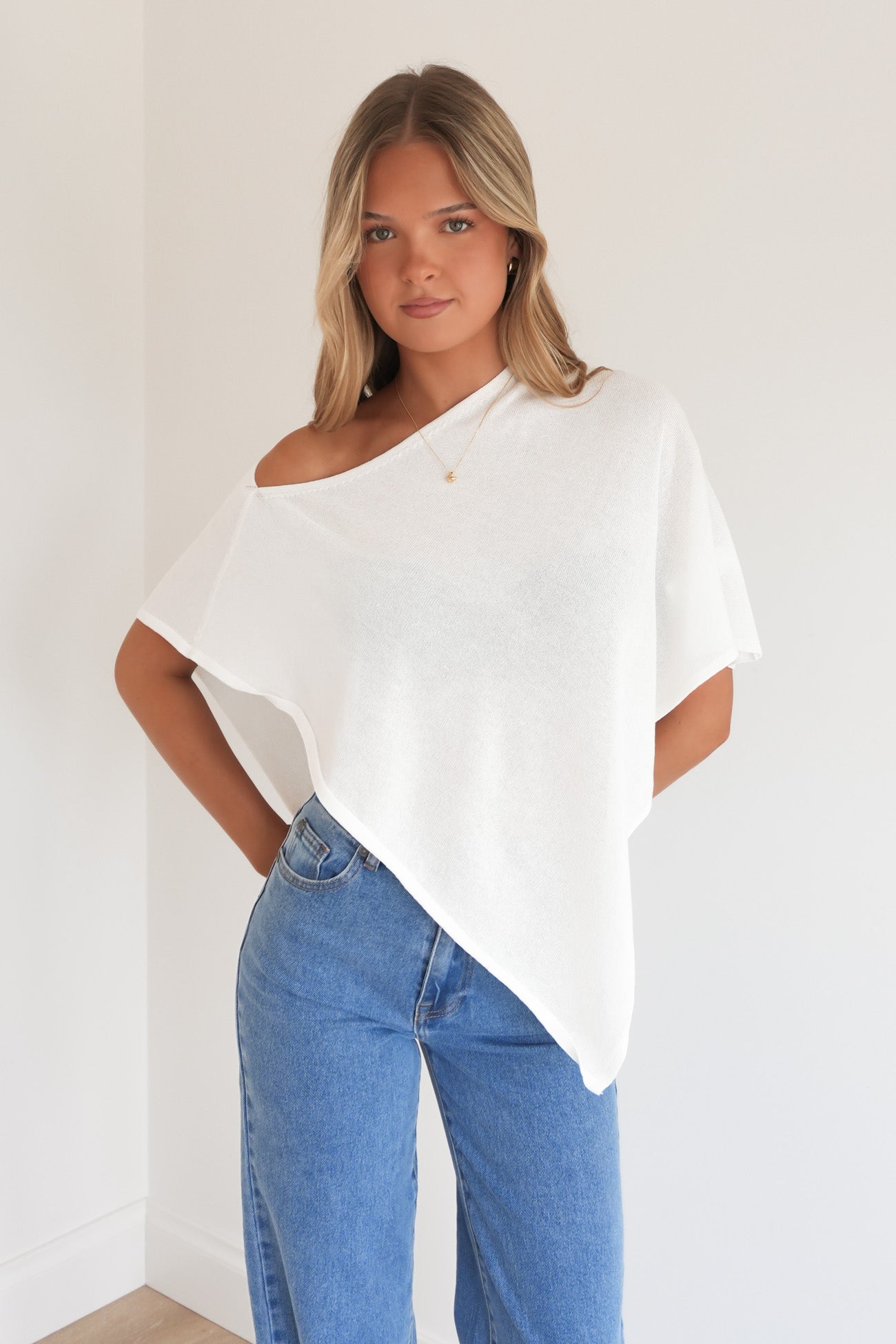 Aaliyah Top White