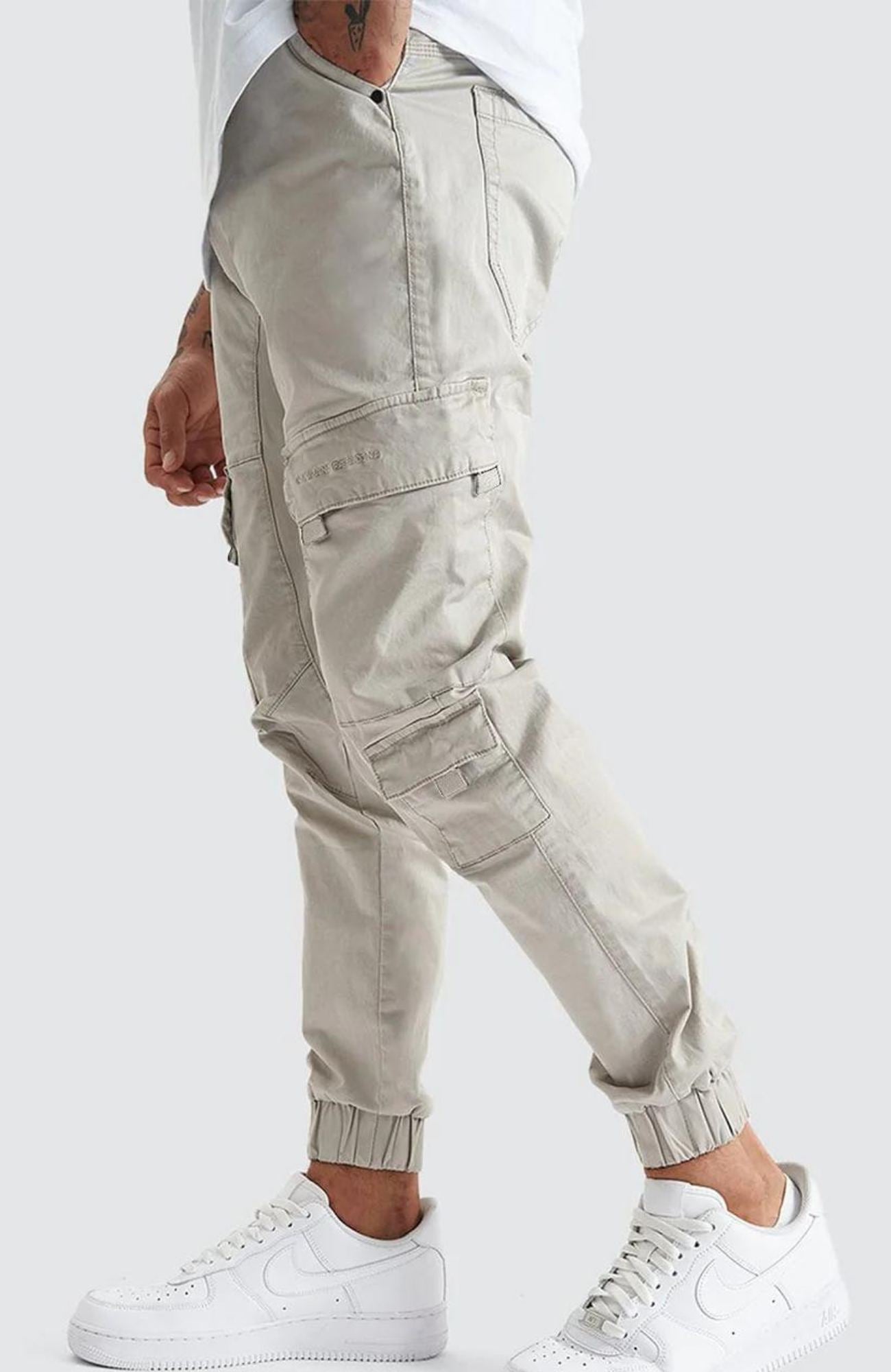 F100 Cargo Jogger Stone