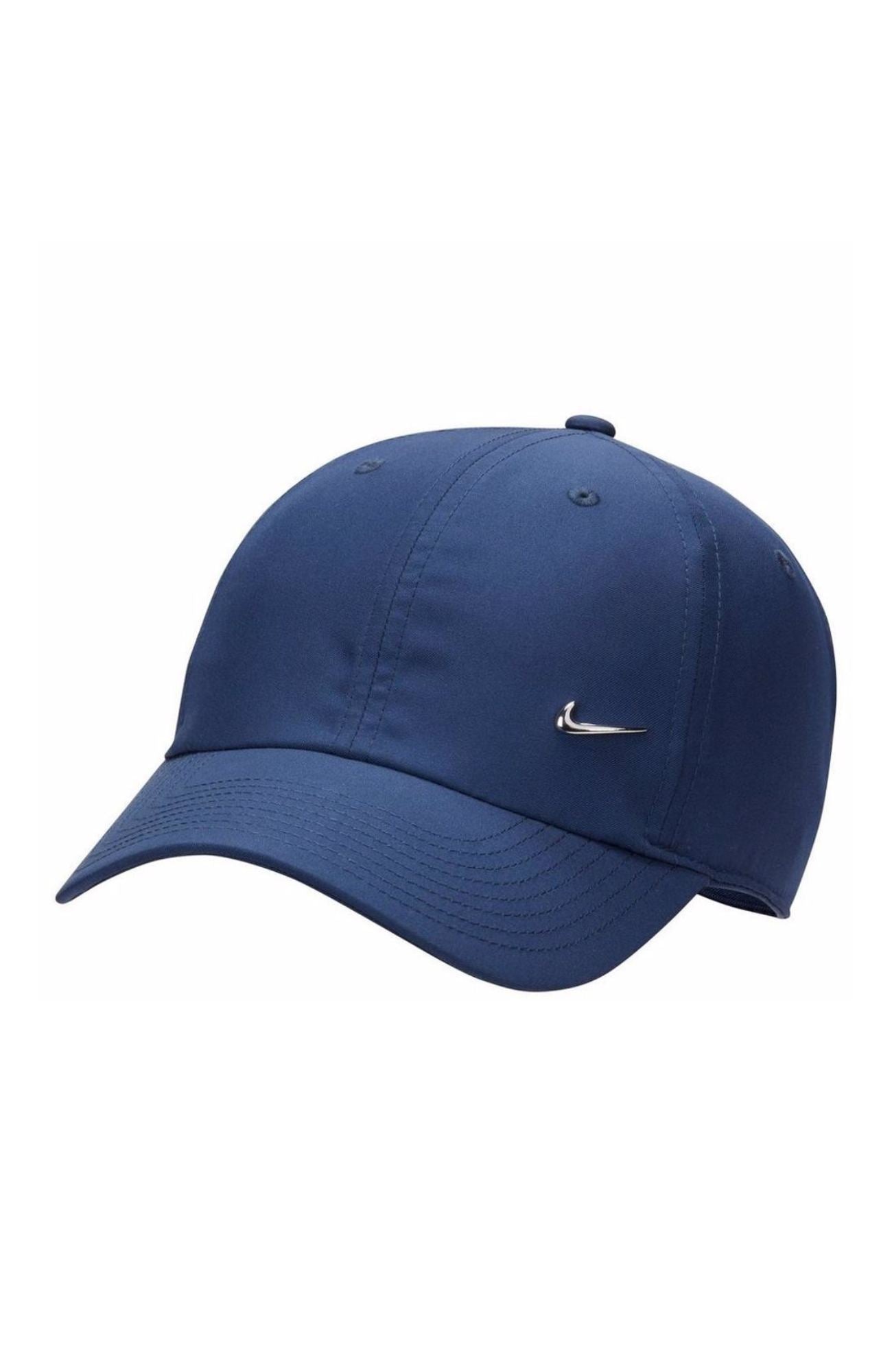 Nike Dri-FIT Club Unstructured Metal Swoosh Cap Midnight Navy