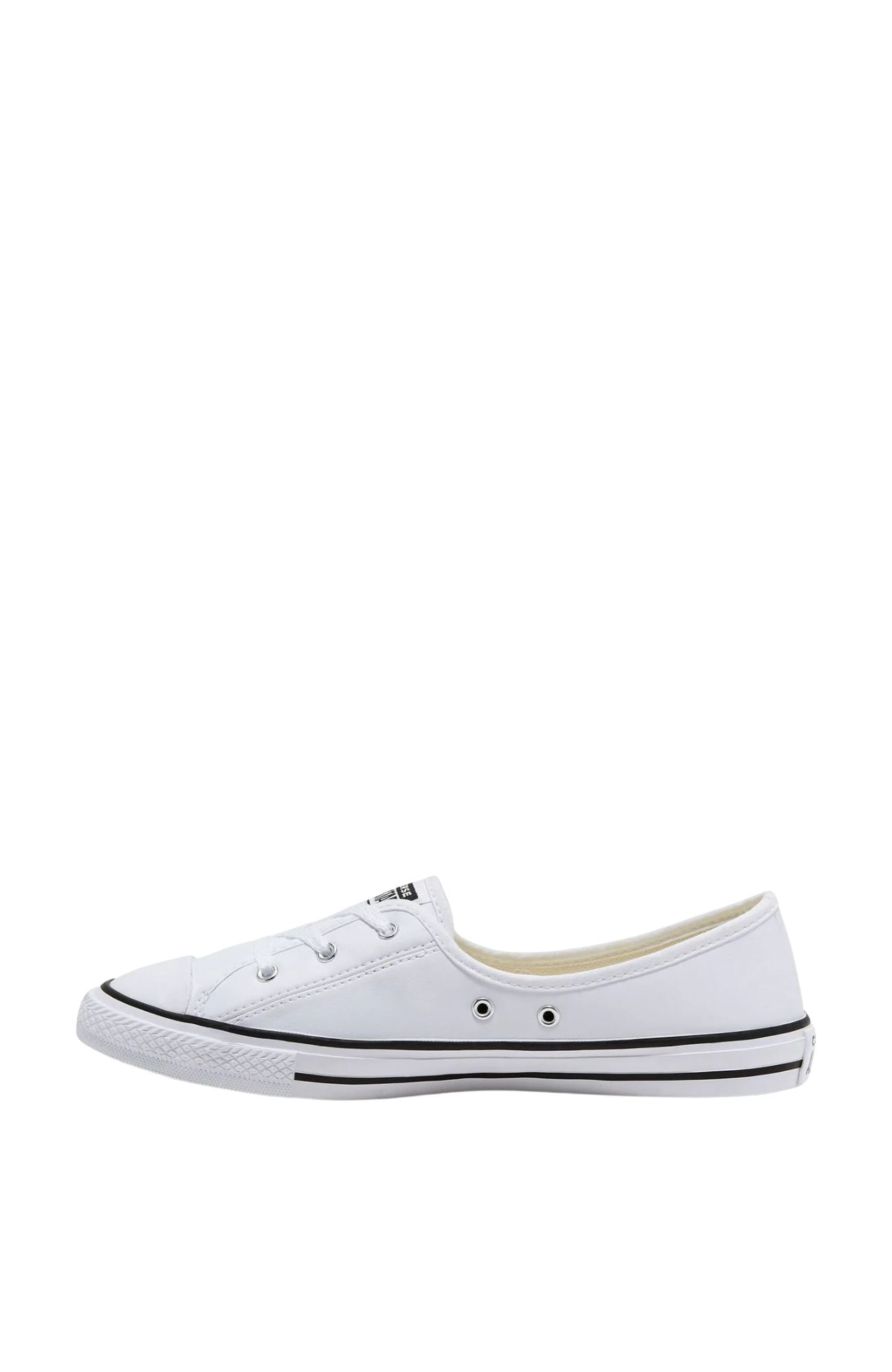 Chuck Taylor All Star Ballet Lace Faux Leather Slip White