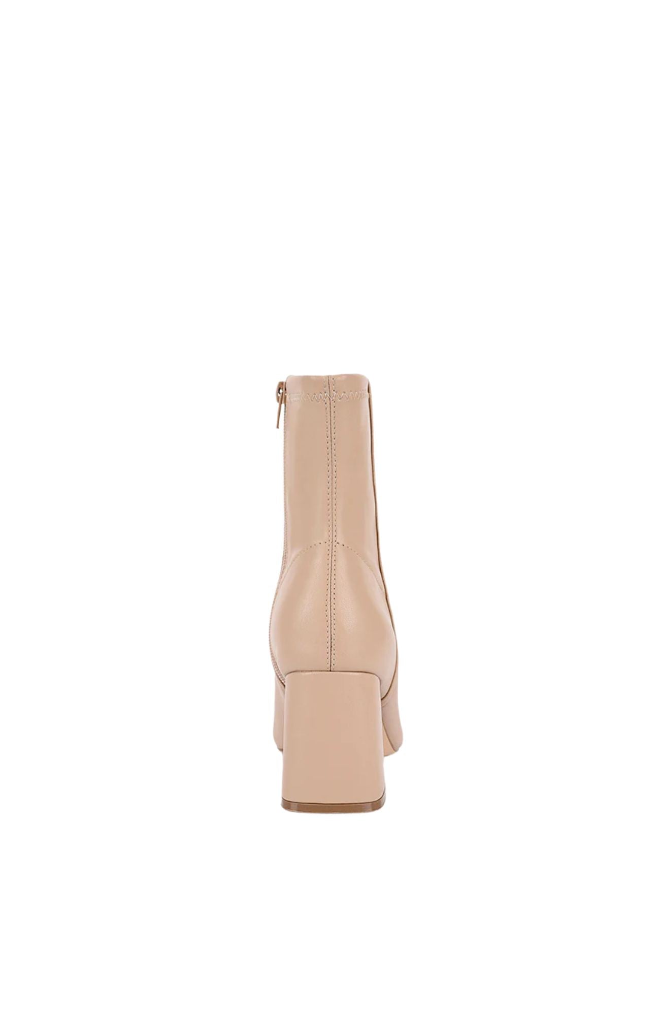 Lizzo Stretch Ankle Boot Beige Stretch