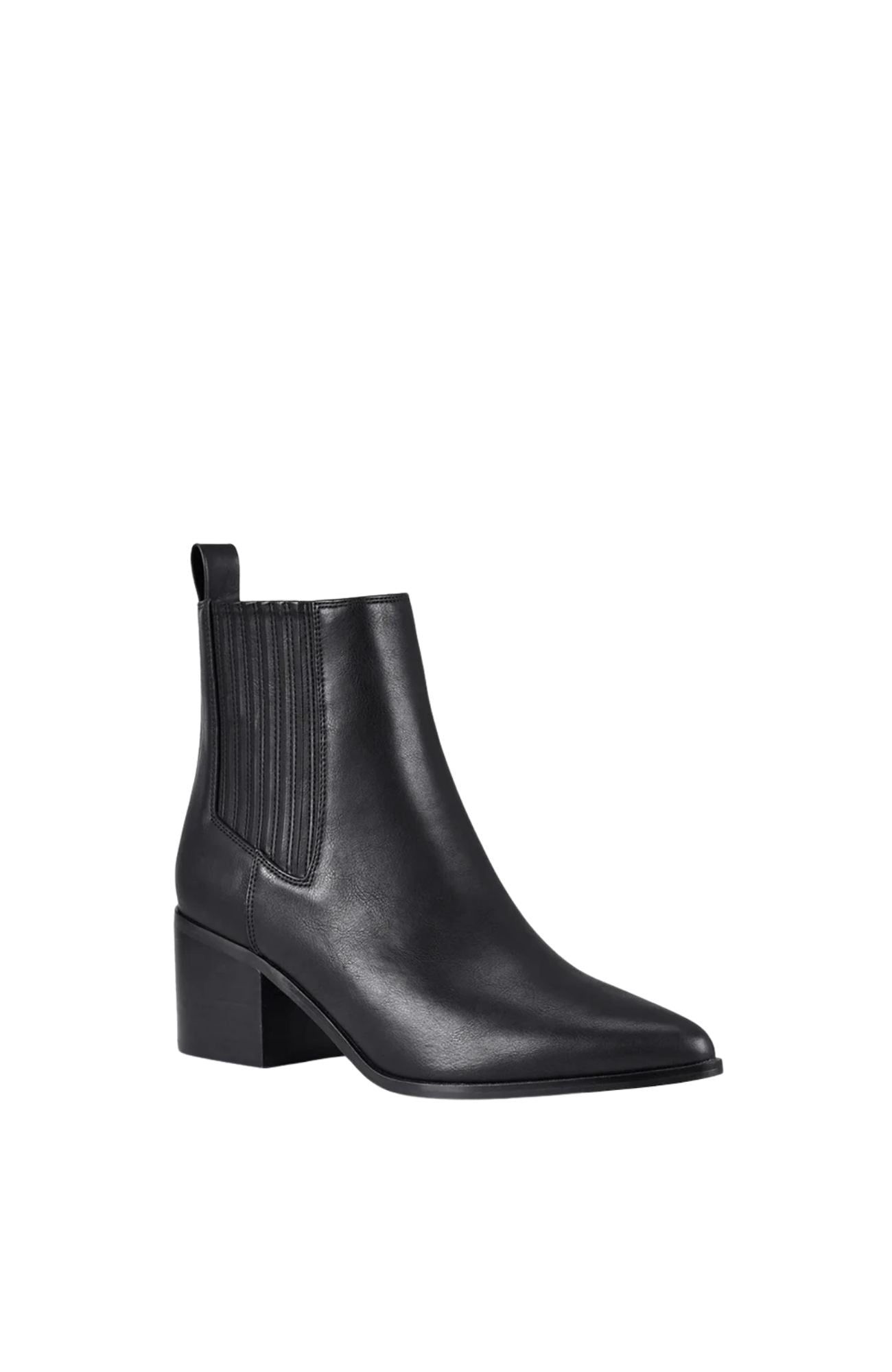 Fillipin Chelsea Ankle Boot Black Softee