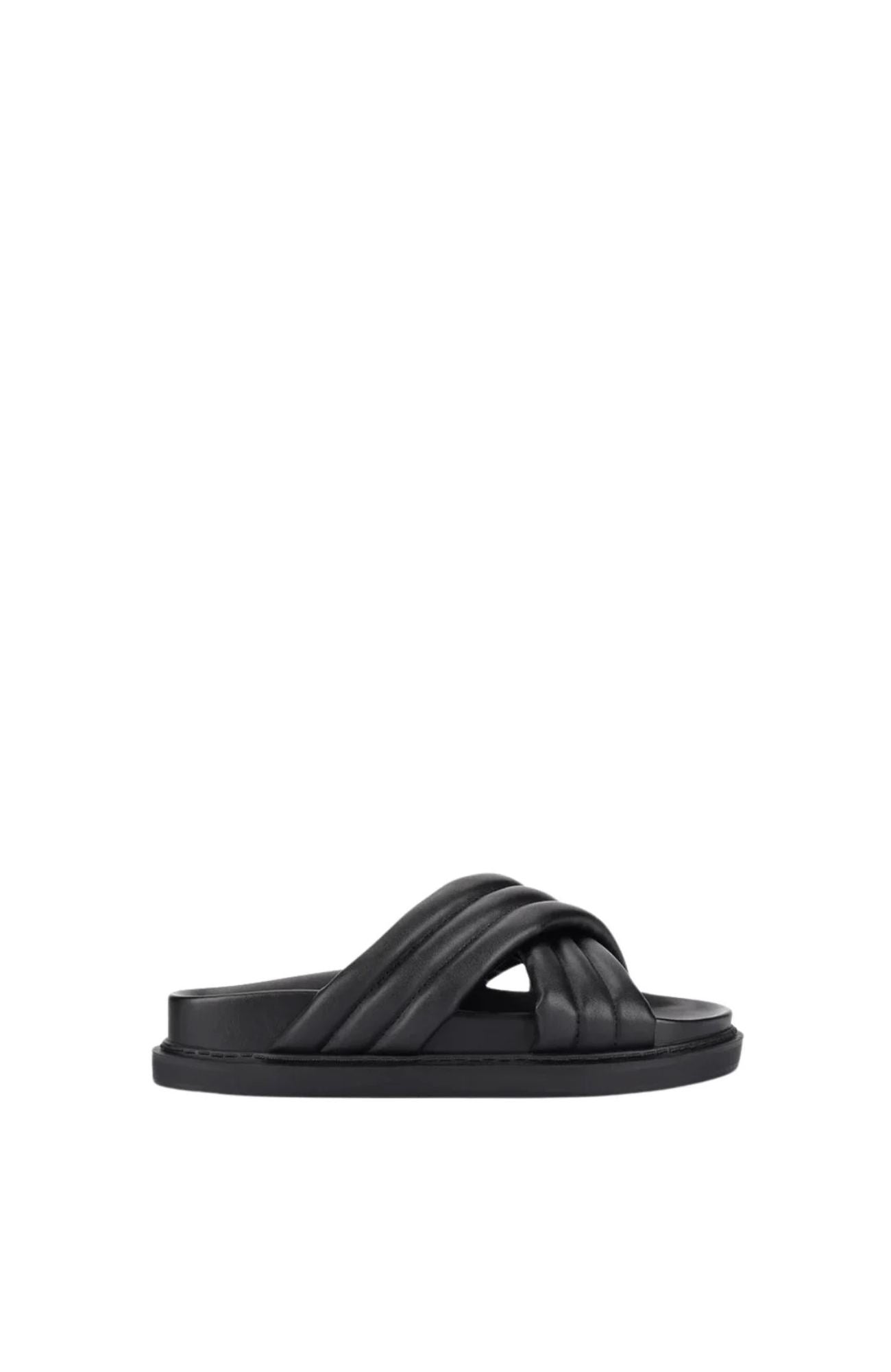 Britney Footbed Slide Black