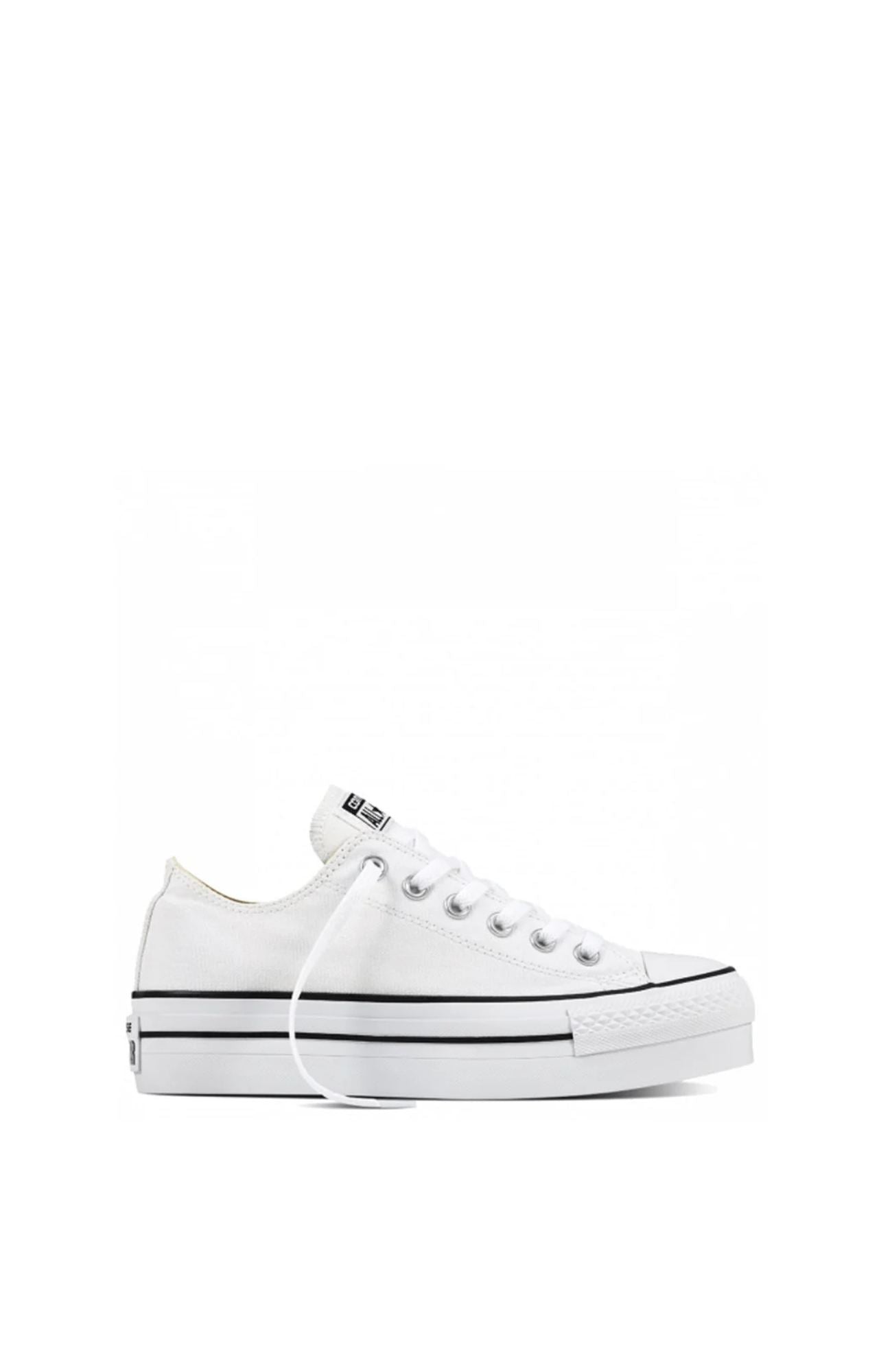 Chuck Taylor All Star Canvas Lift Low Top White
