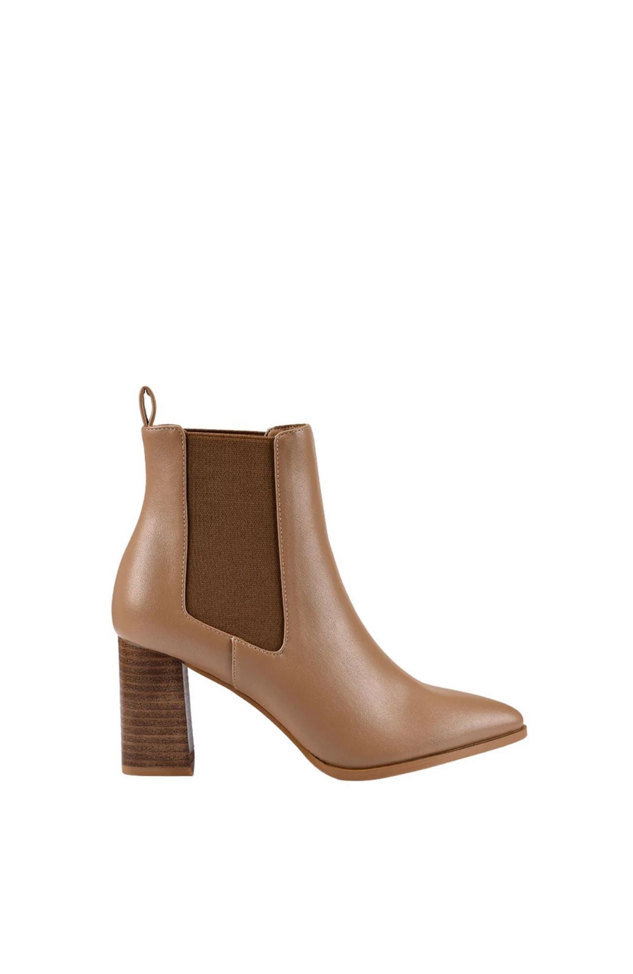 Magellan Chelsea Ankle Boot Dark Camel