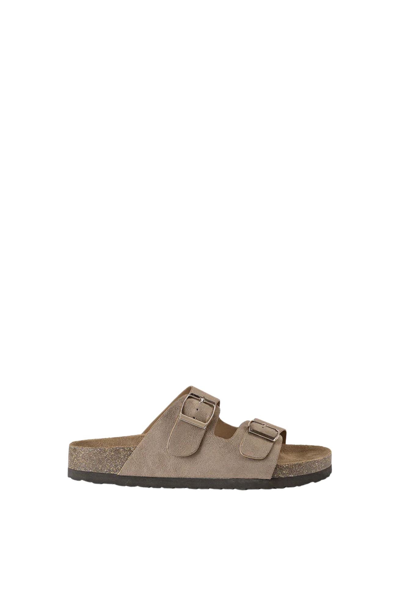 Xylo Foot Bed Slide Taupe Micro