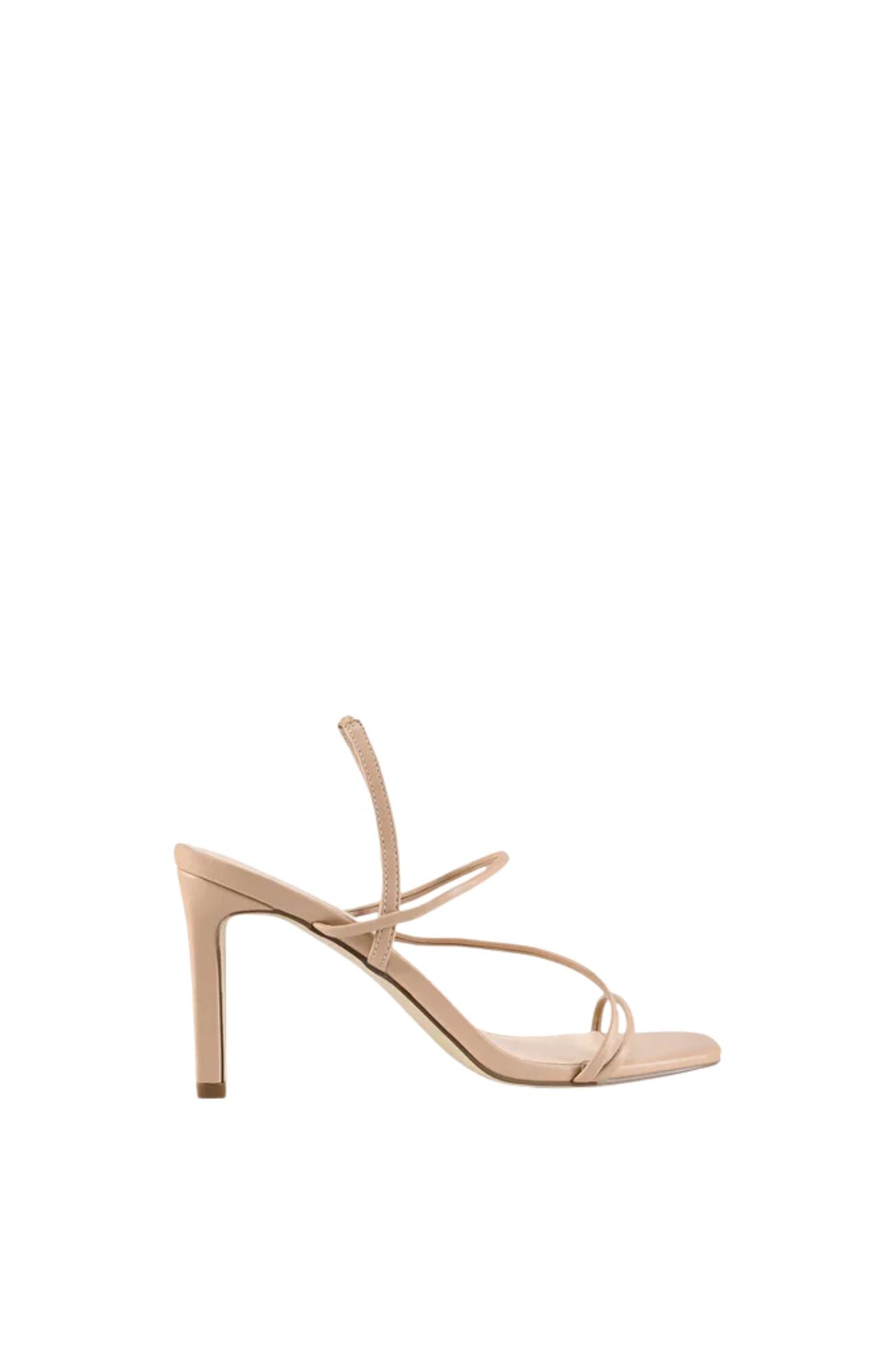 King Strappy Heel Nude Smooth