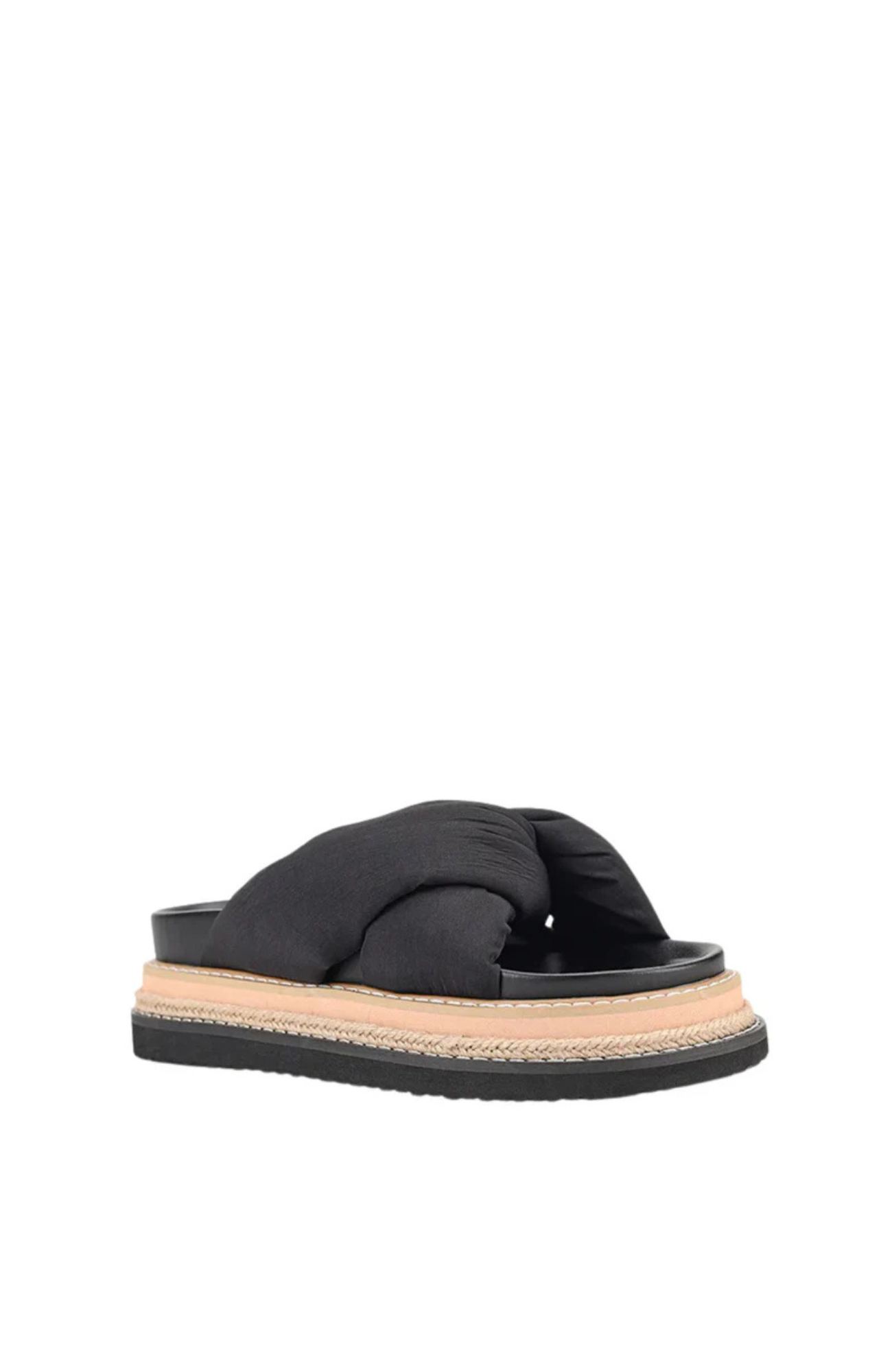 Thames Flatform Slides Black