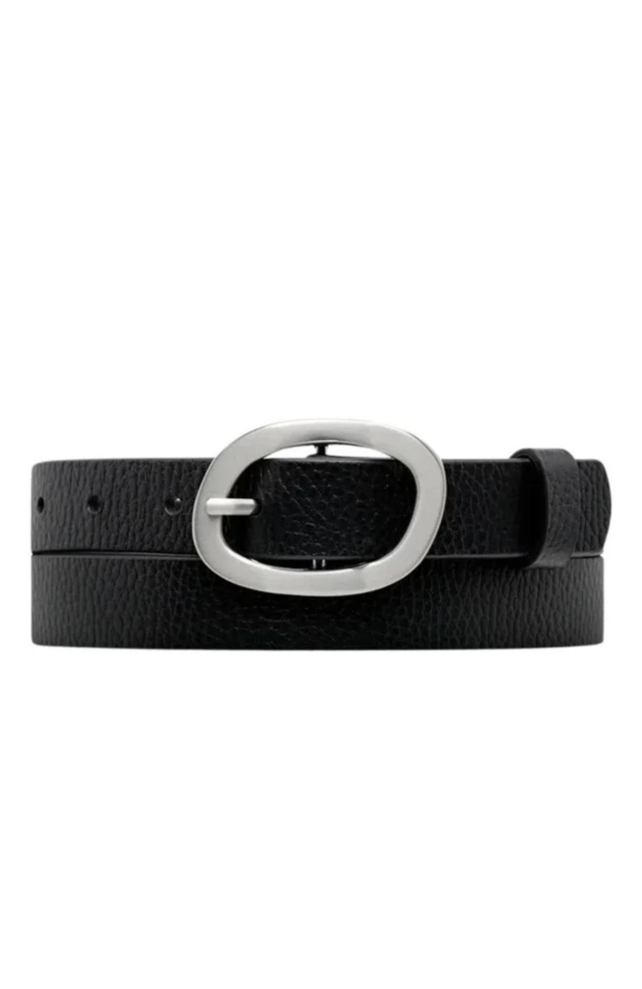 Nocturne Belt Black Silver