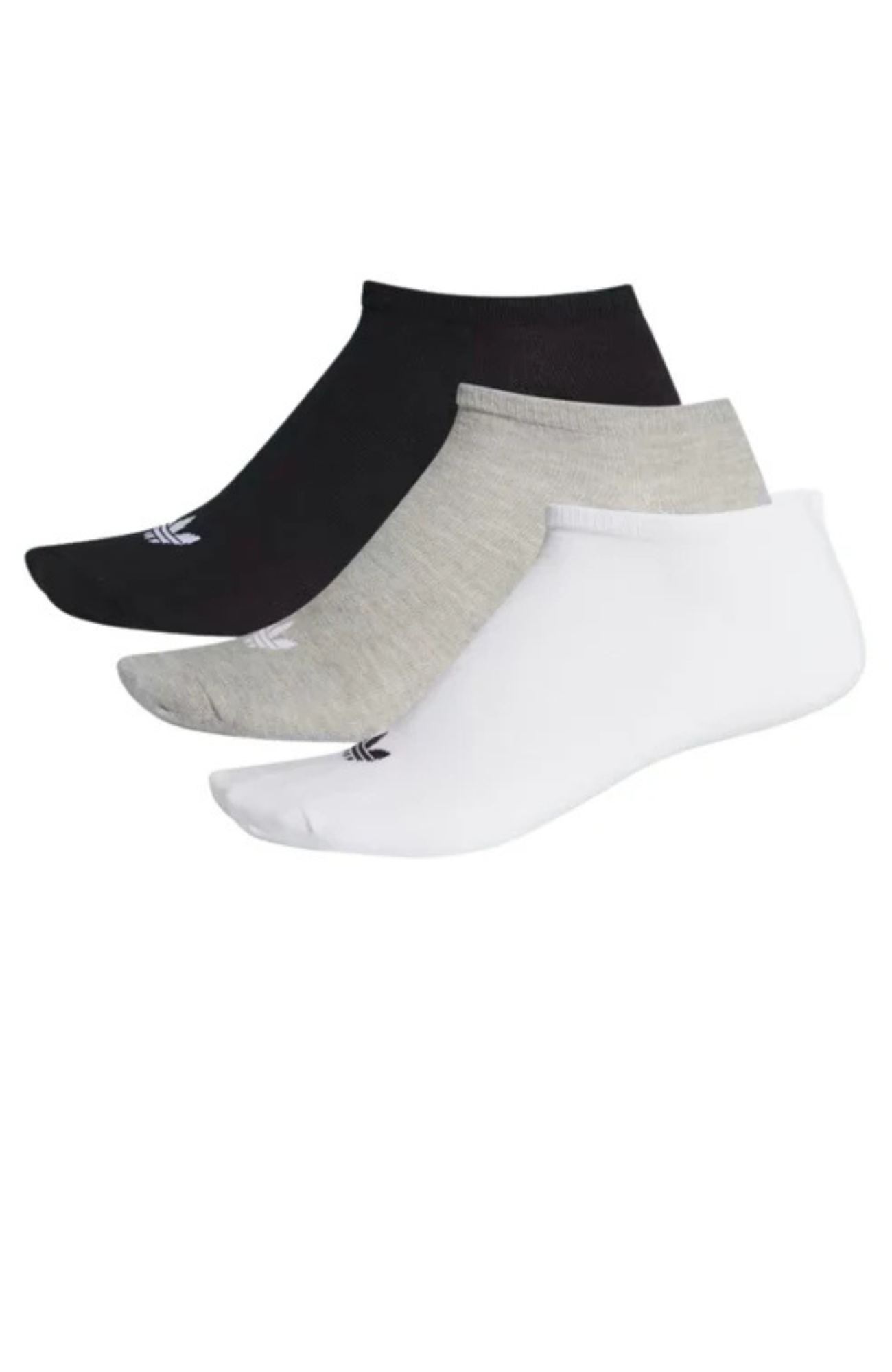 Trefoil Liner Socks 3PK Multi