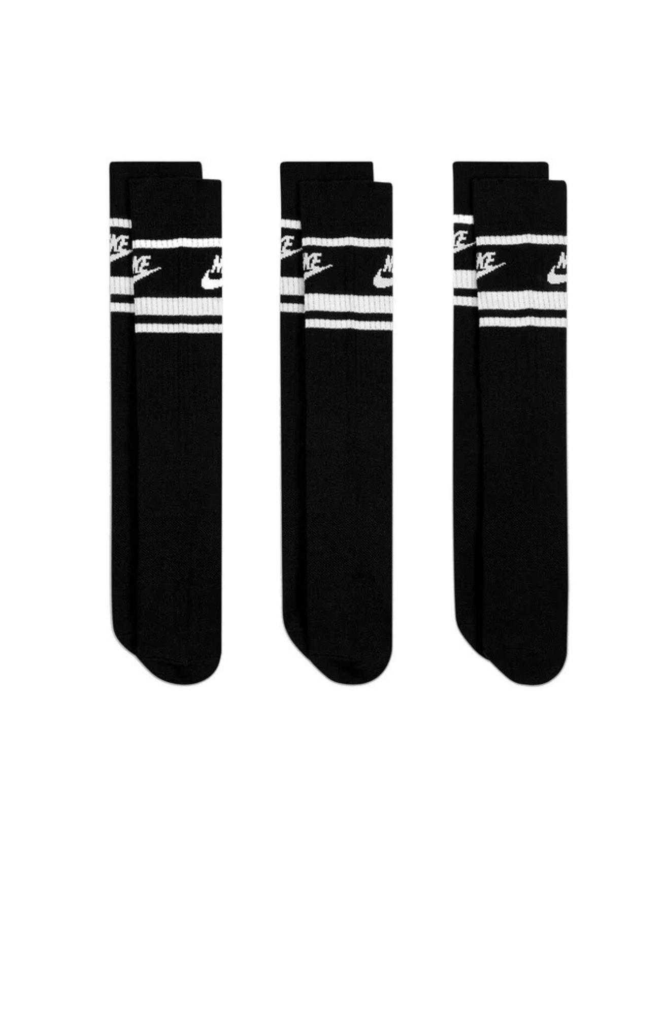 Nike Sportswear Everyday Essential Crew Socks 3 Pairs Black