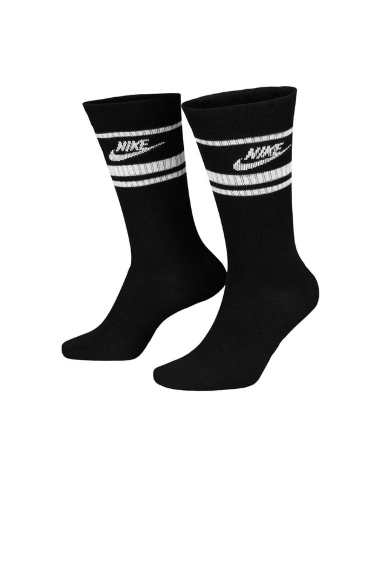 Nike Sportswear Everyday Essential Crew Socks 3 Pairs Black