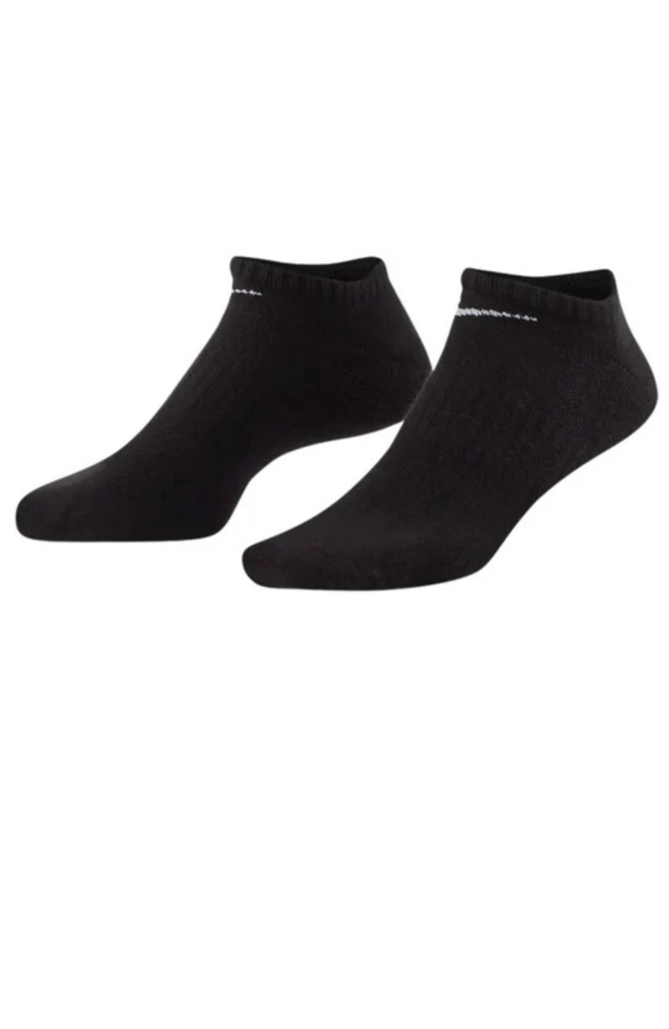 Nike Everyday Cushioned Training No-Show Socks 3 Pairs Black