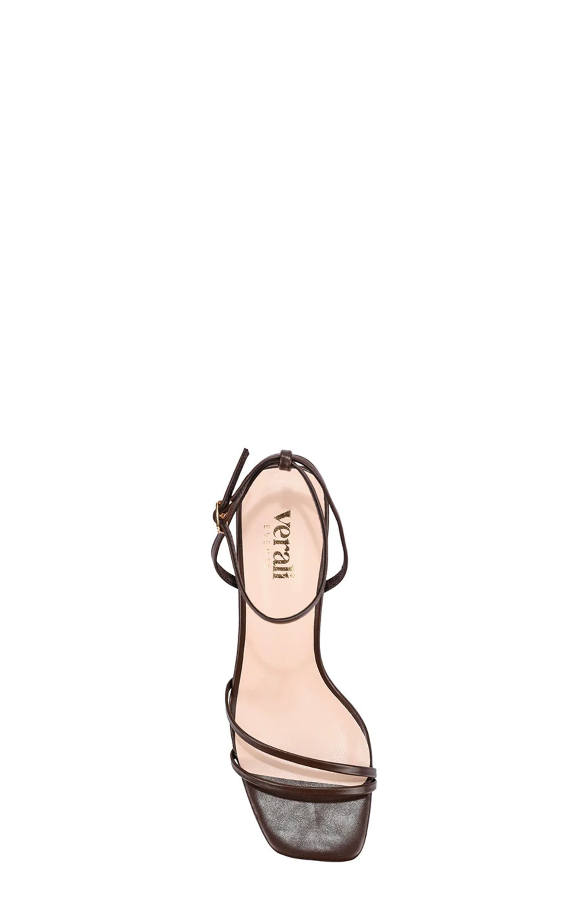 Gilbert Block Heel Sandals Chocolate Brown