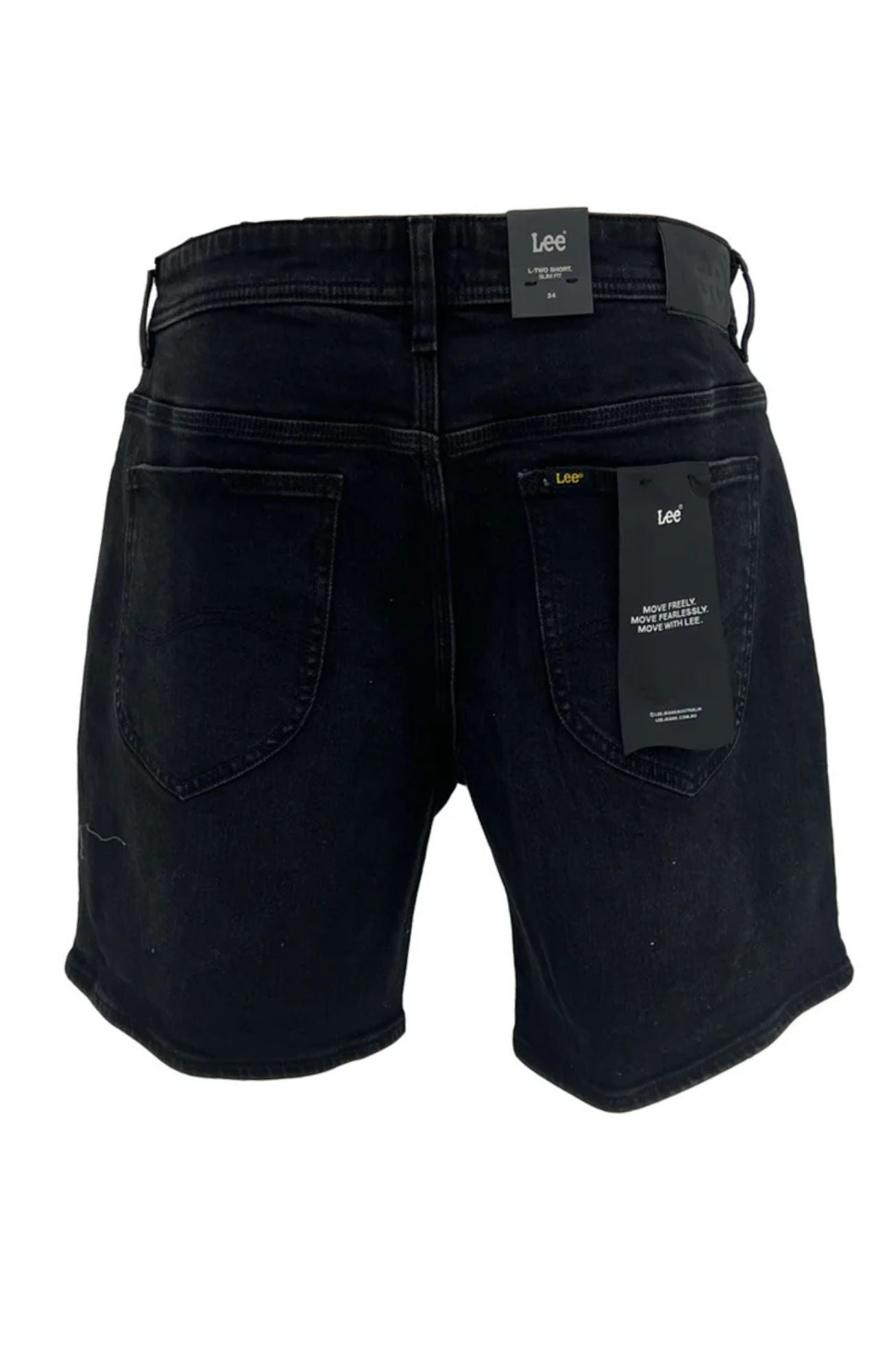 L-Two Short Black Snake