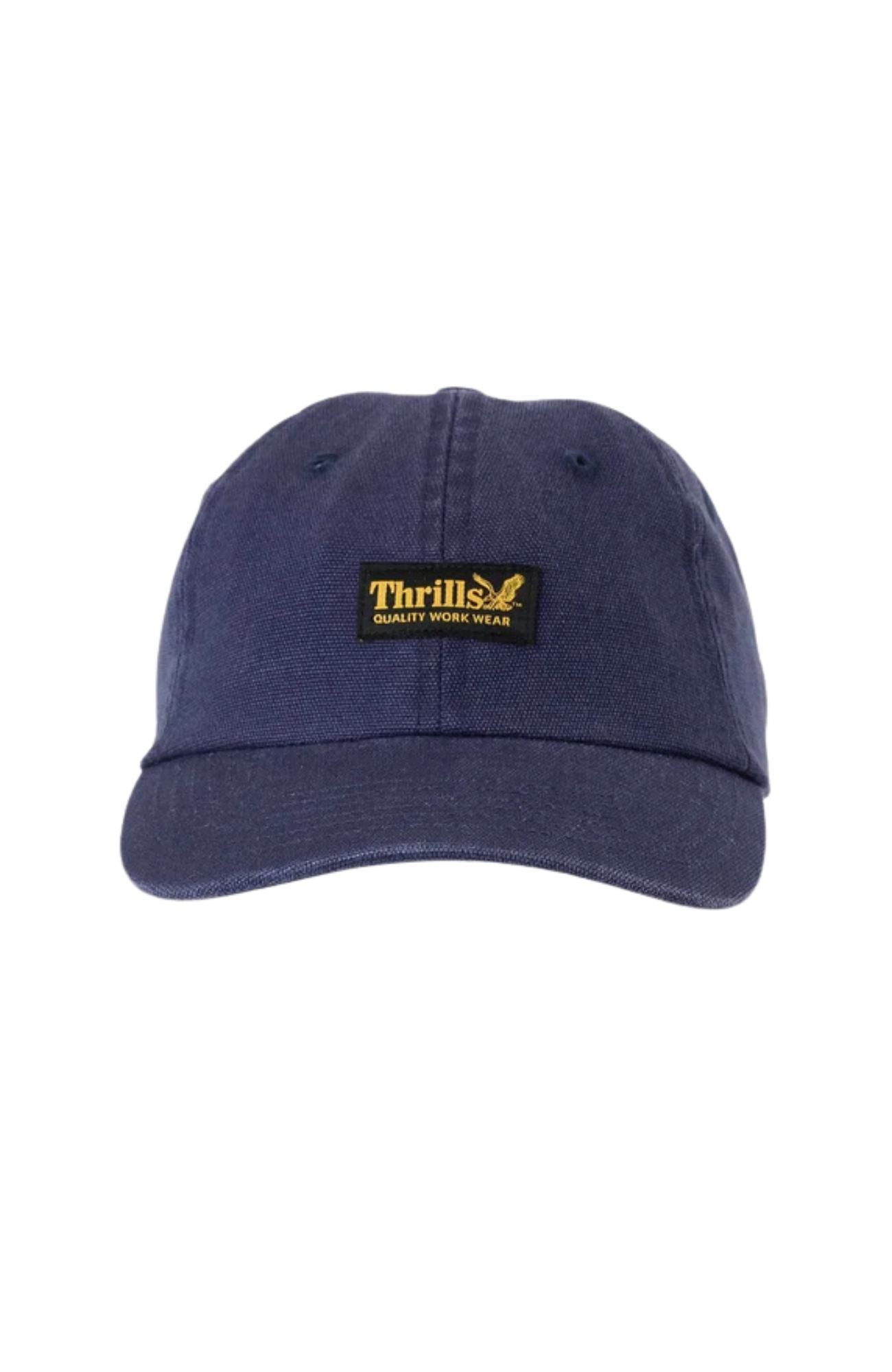 Thrills Union 6 Panel Cap Estate Blue