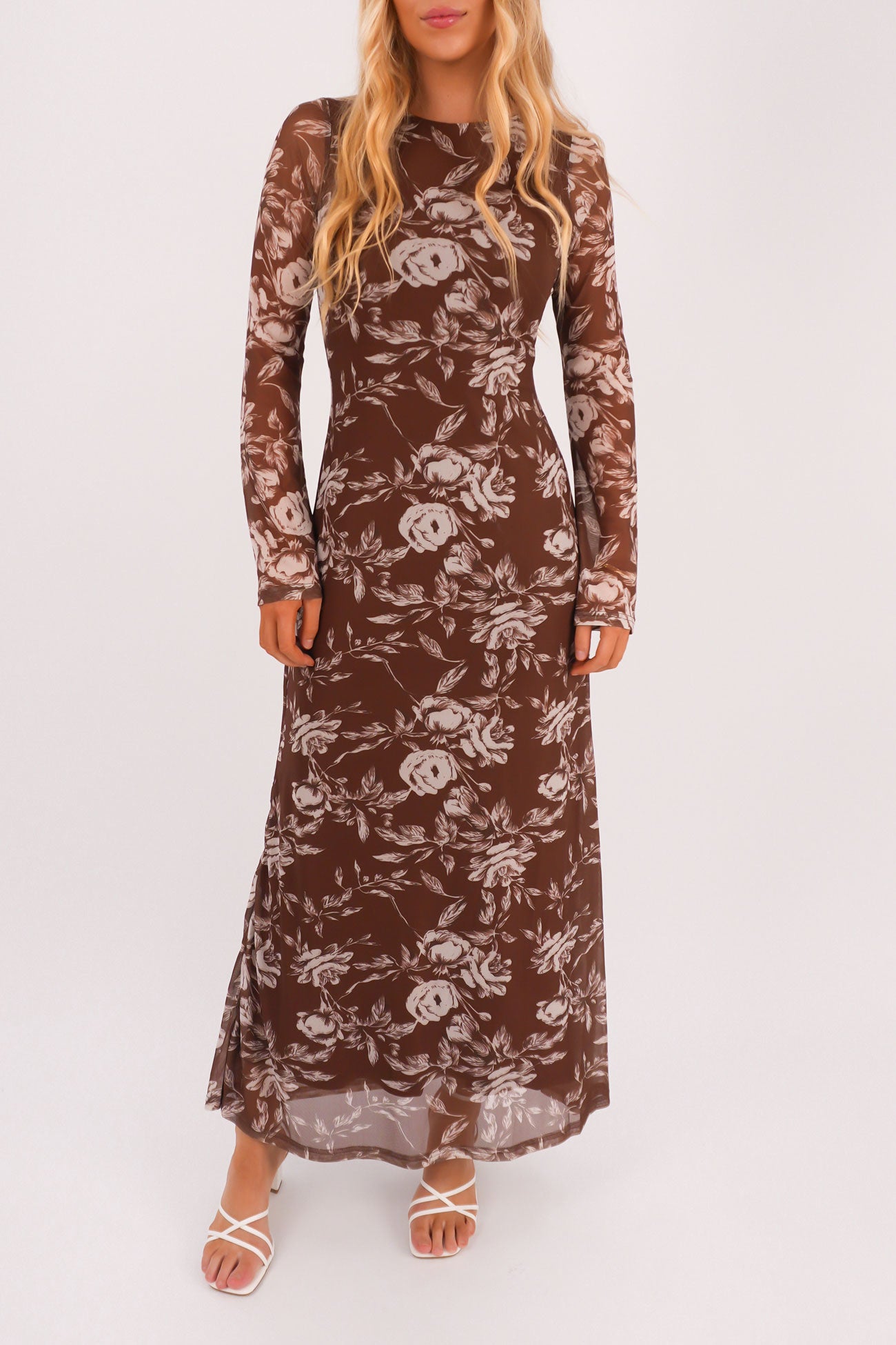 Achsah Maxi Dress Brown