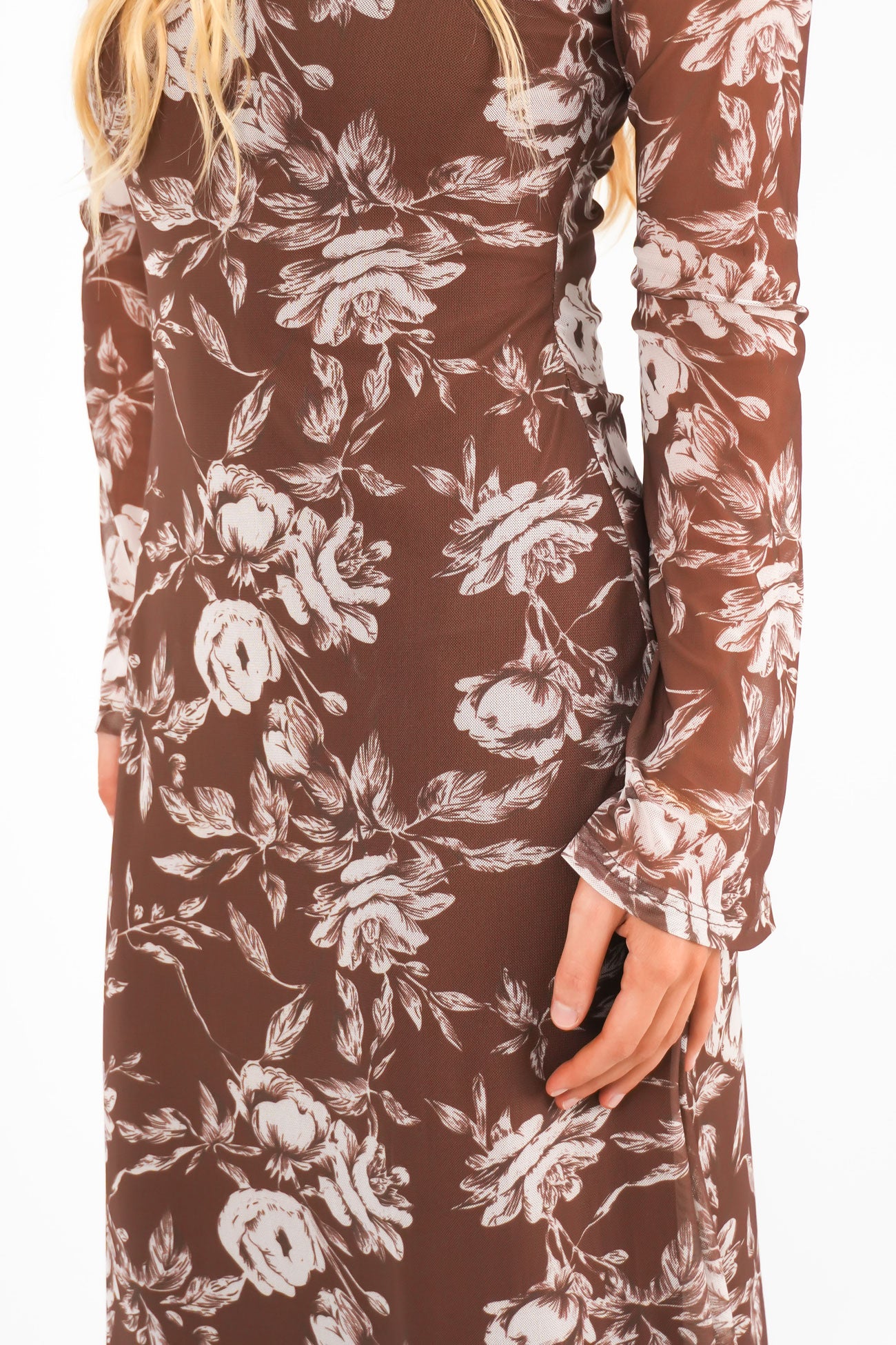 Achsah Maxi Dress Brown