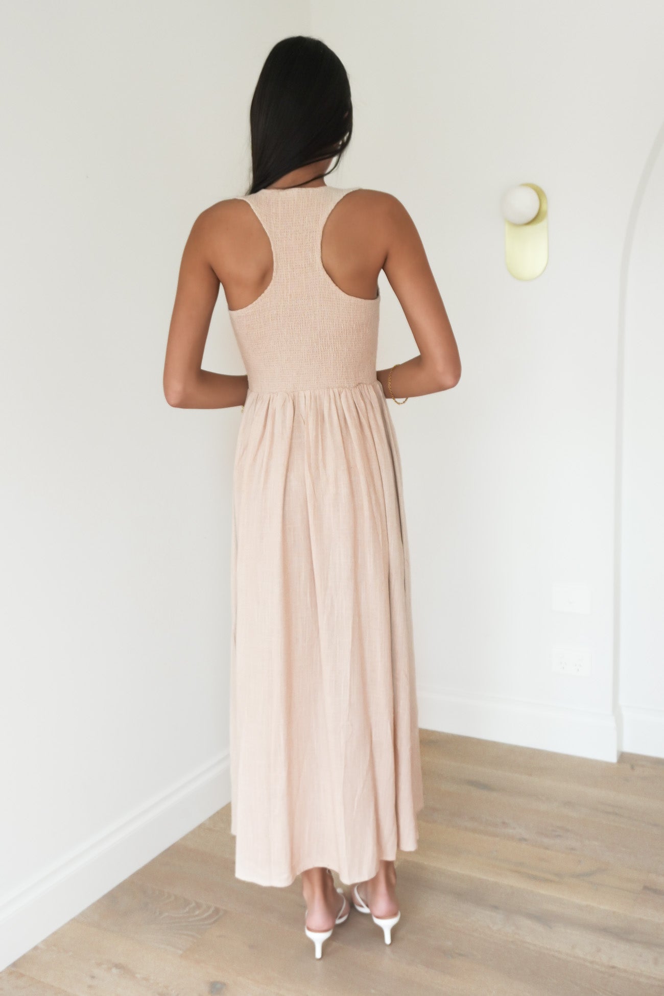 Adams Midi Dress Natural