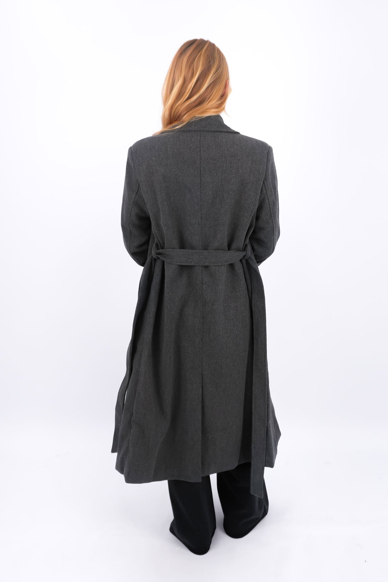 Alba Coat Charcoal