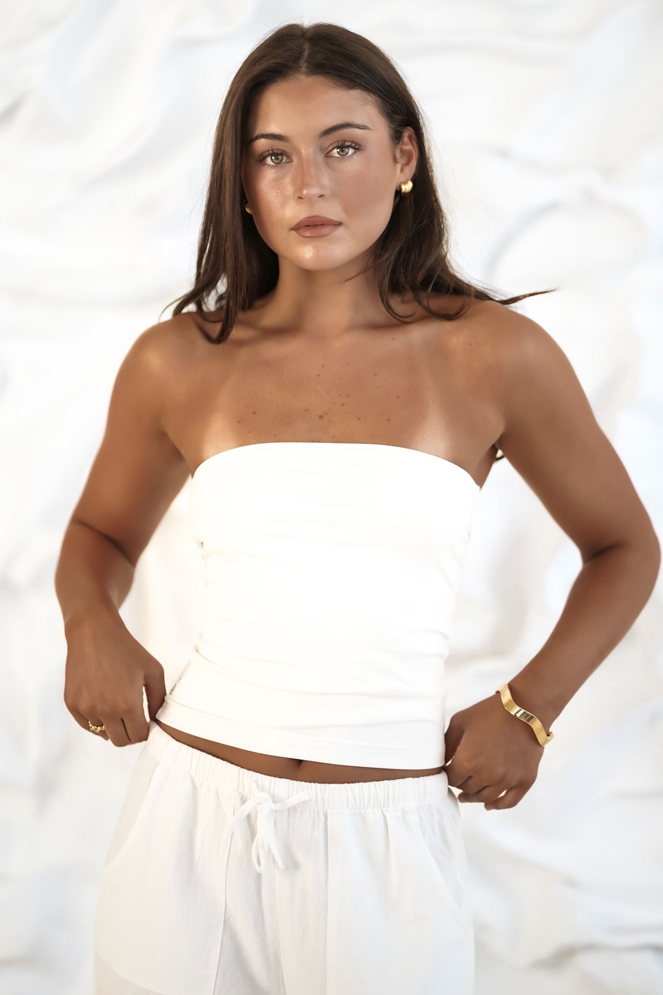 Alex Smooth Tube White