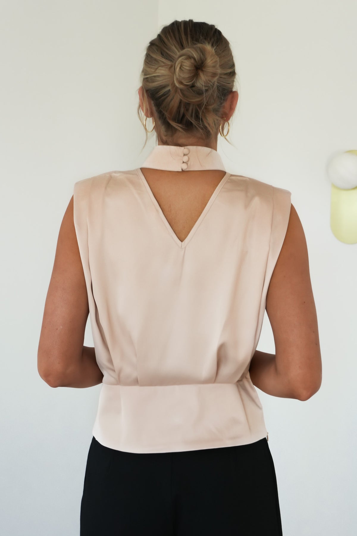 Amelia Top Beige