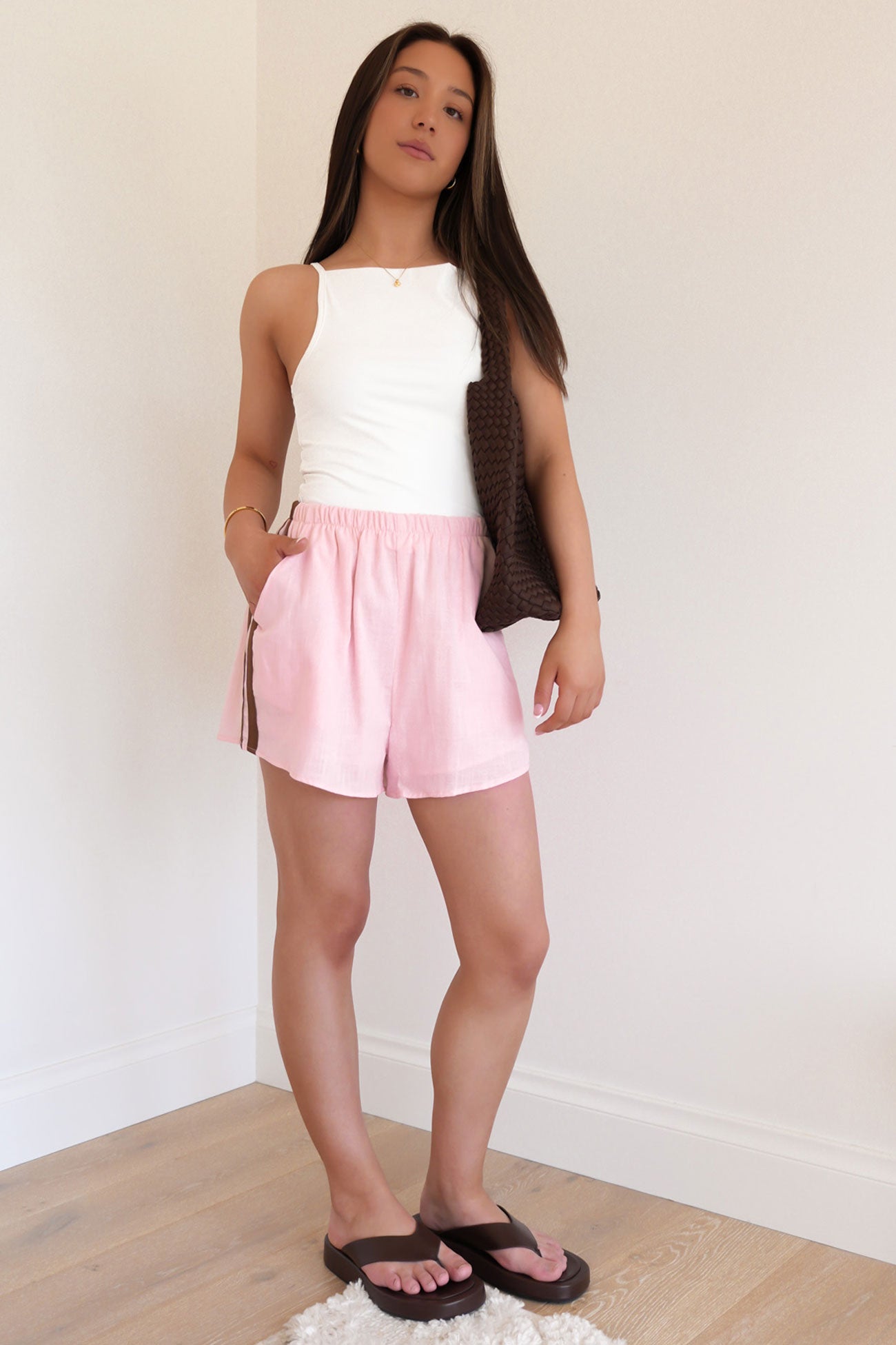 Andra Short Pink