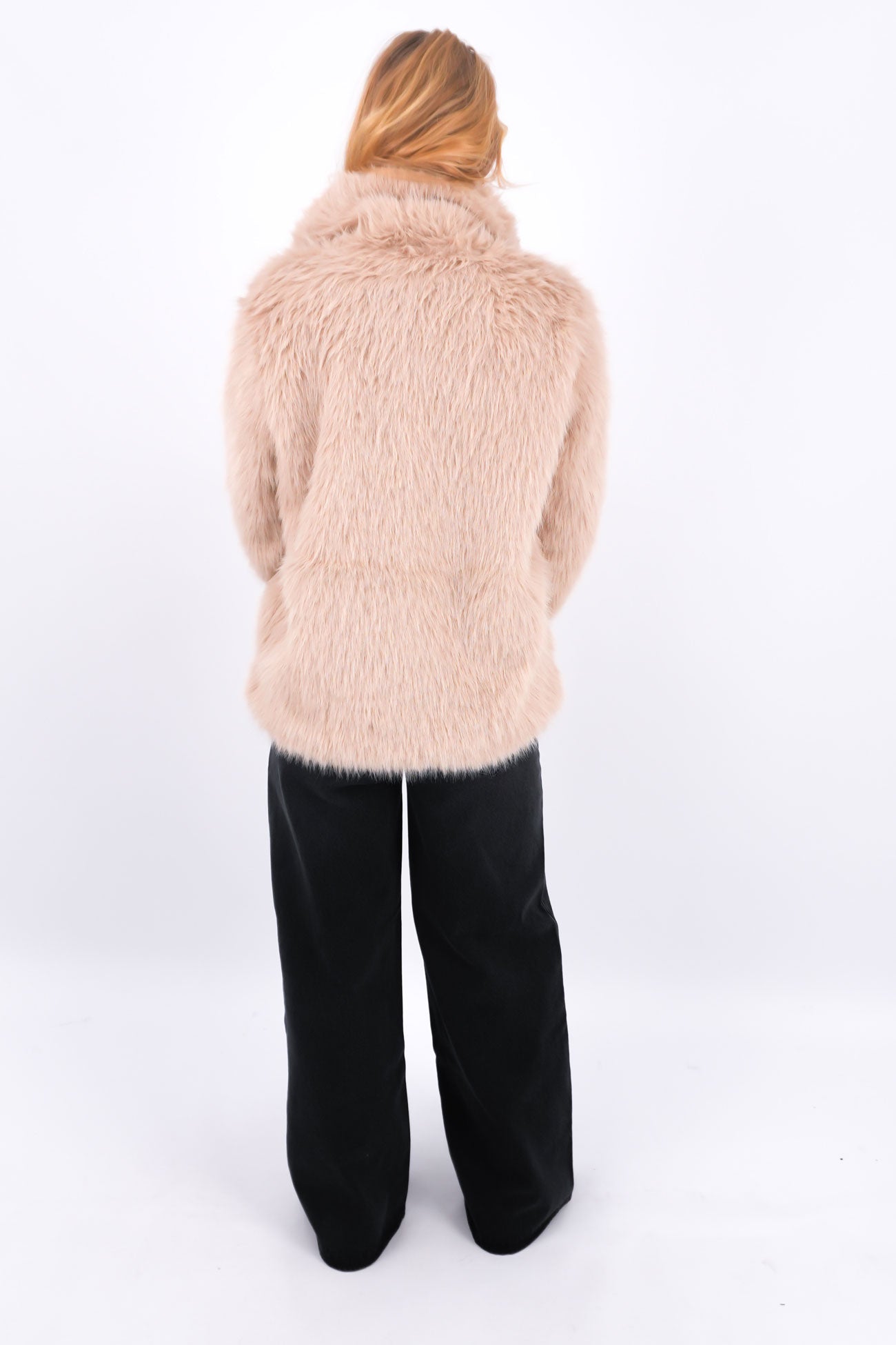 Angela Fur Coat Beige