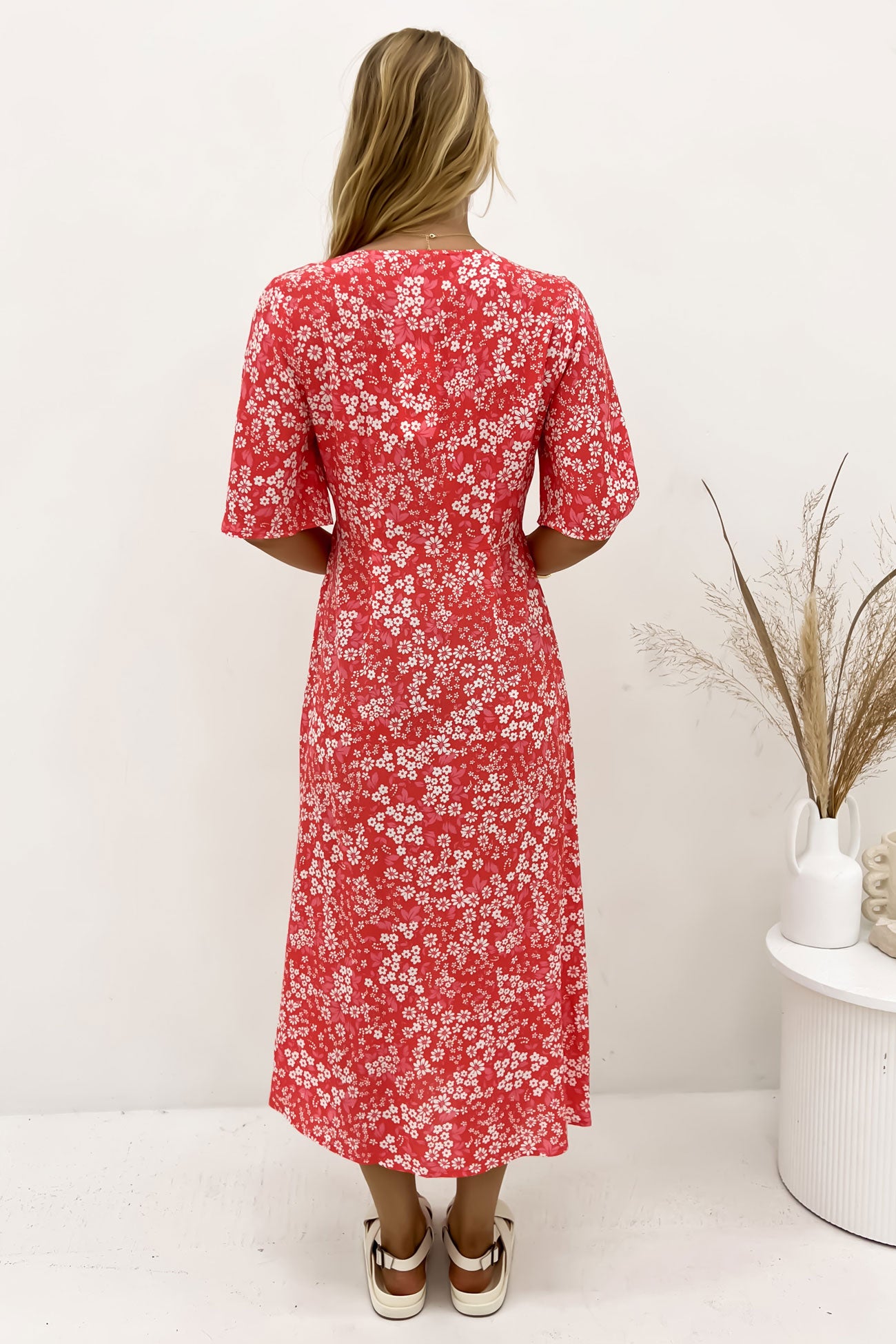 Ankara Dress Floral Print