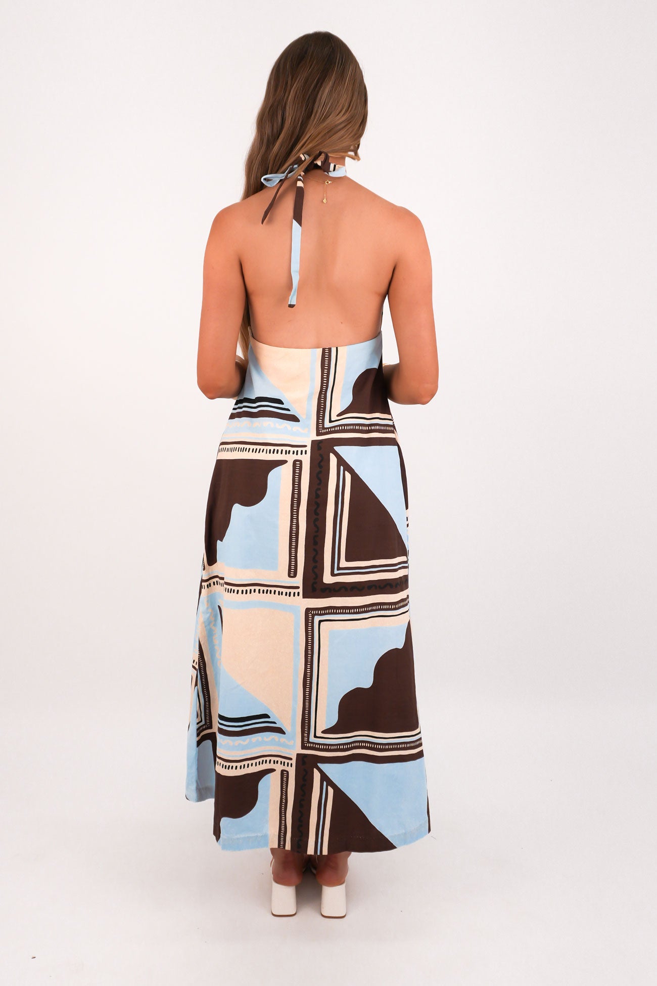 Antibes Maxi Dress Blue
