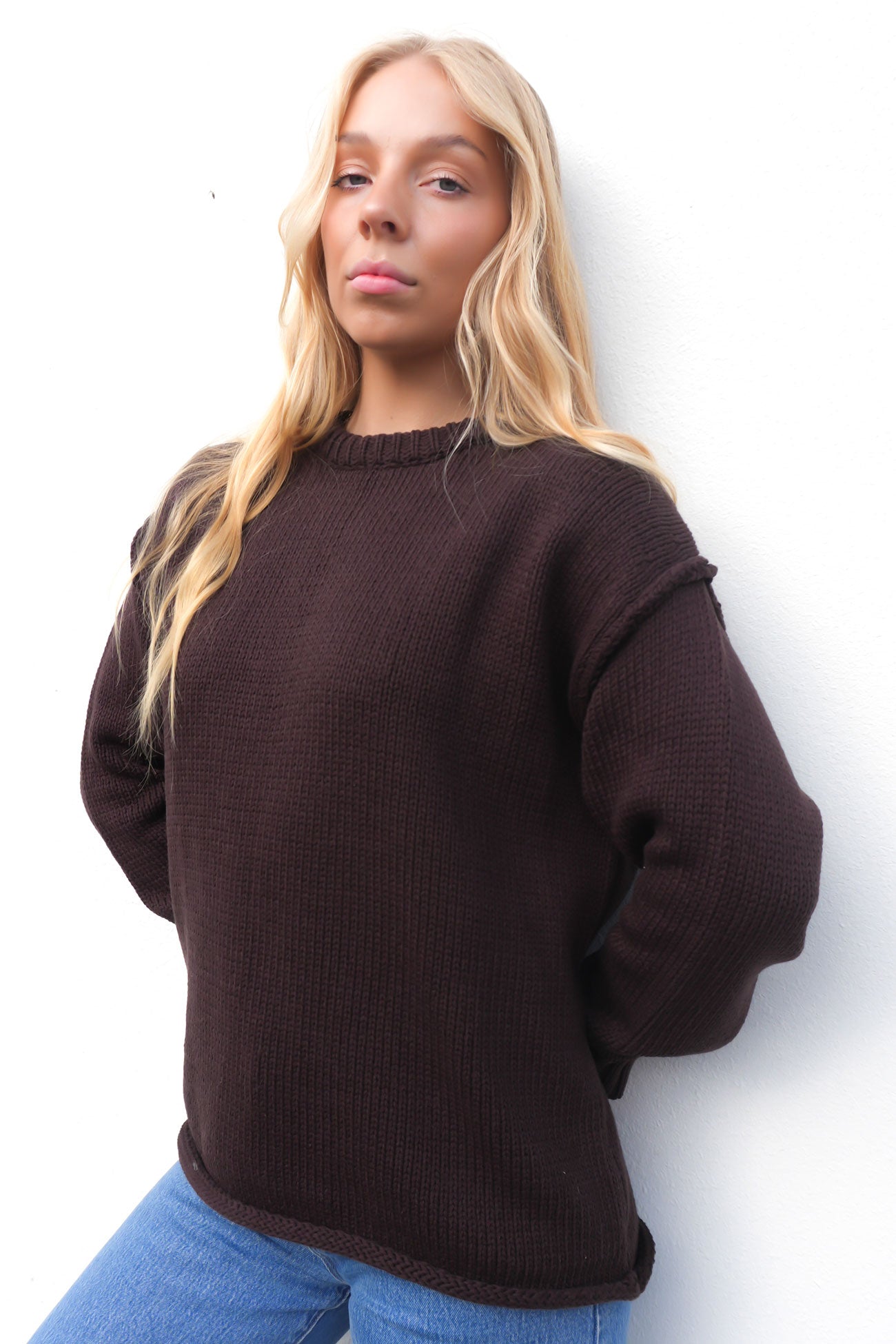 Antonia Knit Chocolate