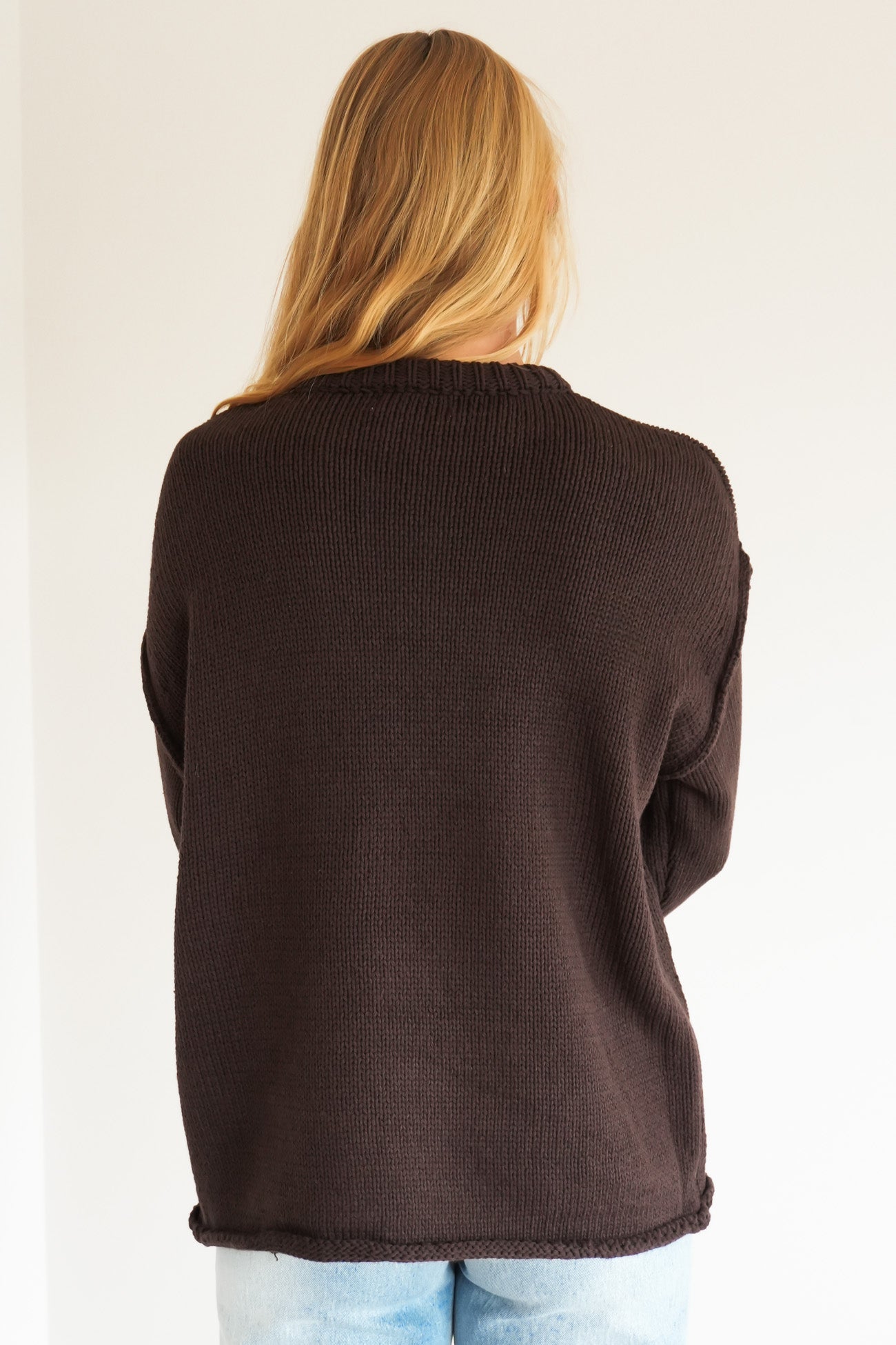 Antonia Knit Chocolate