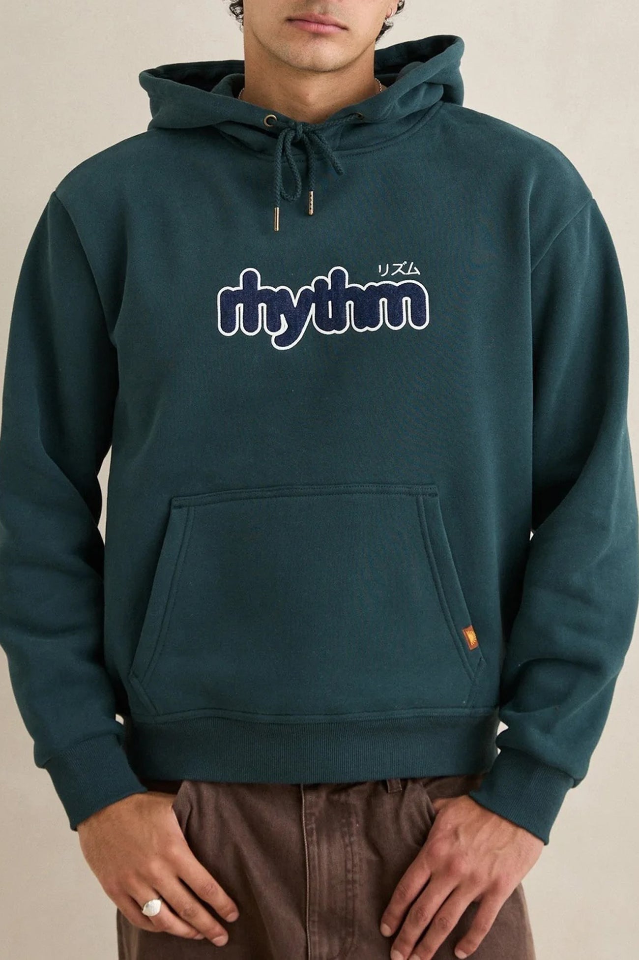 Applique Hood Dark Pine