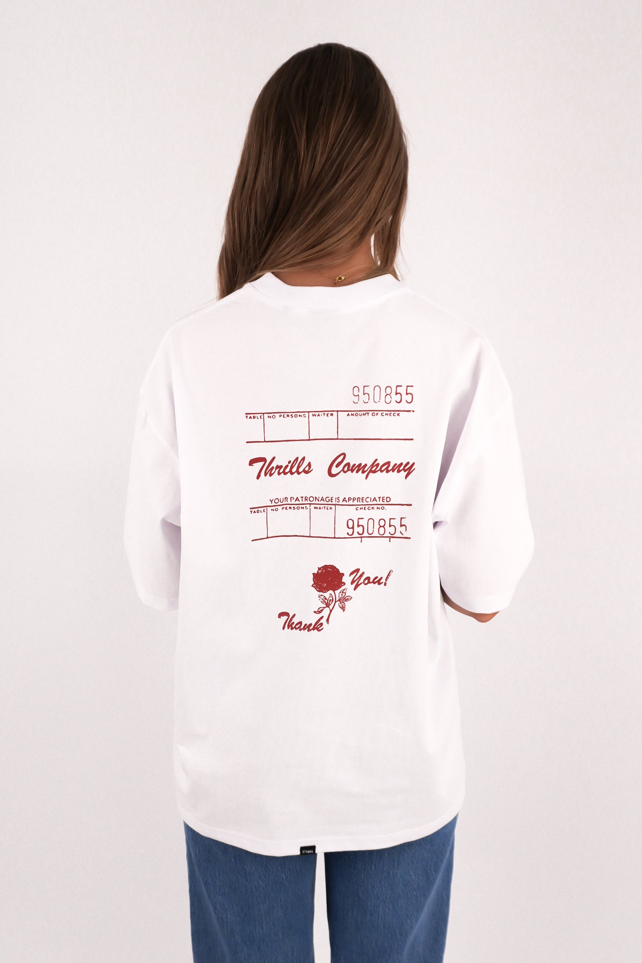 Appreciation Oversized Tee White