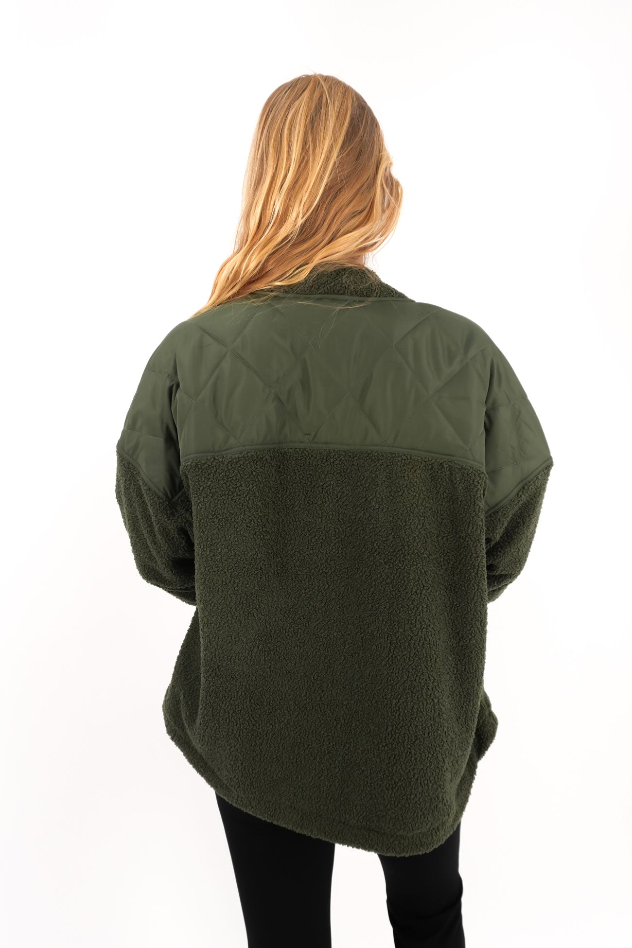 Arizona Fleece Zip Thru Khaki