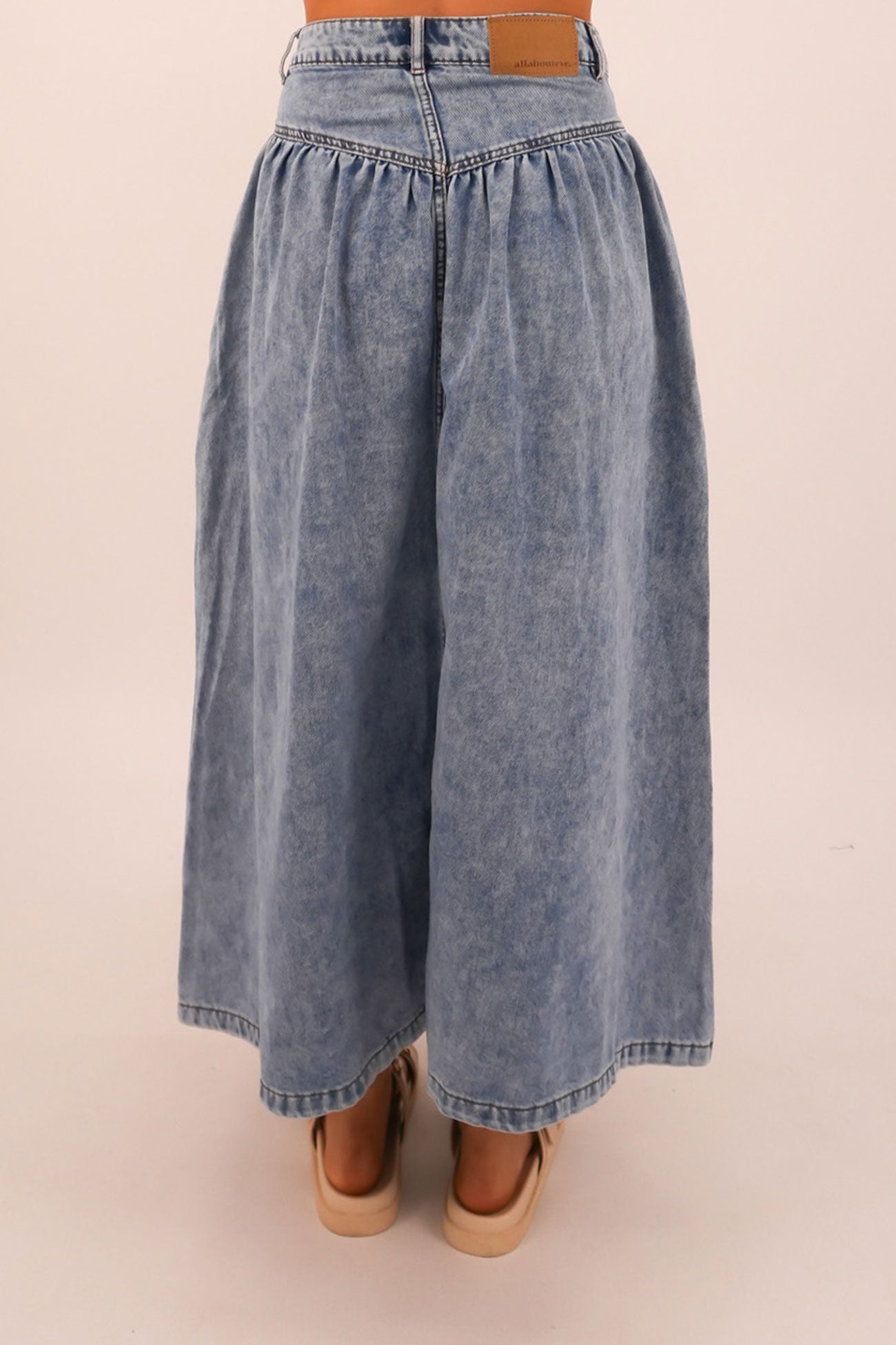 Arlo Maxi Skirt Light Blue