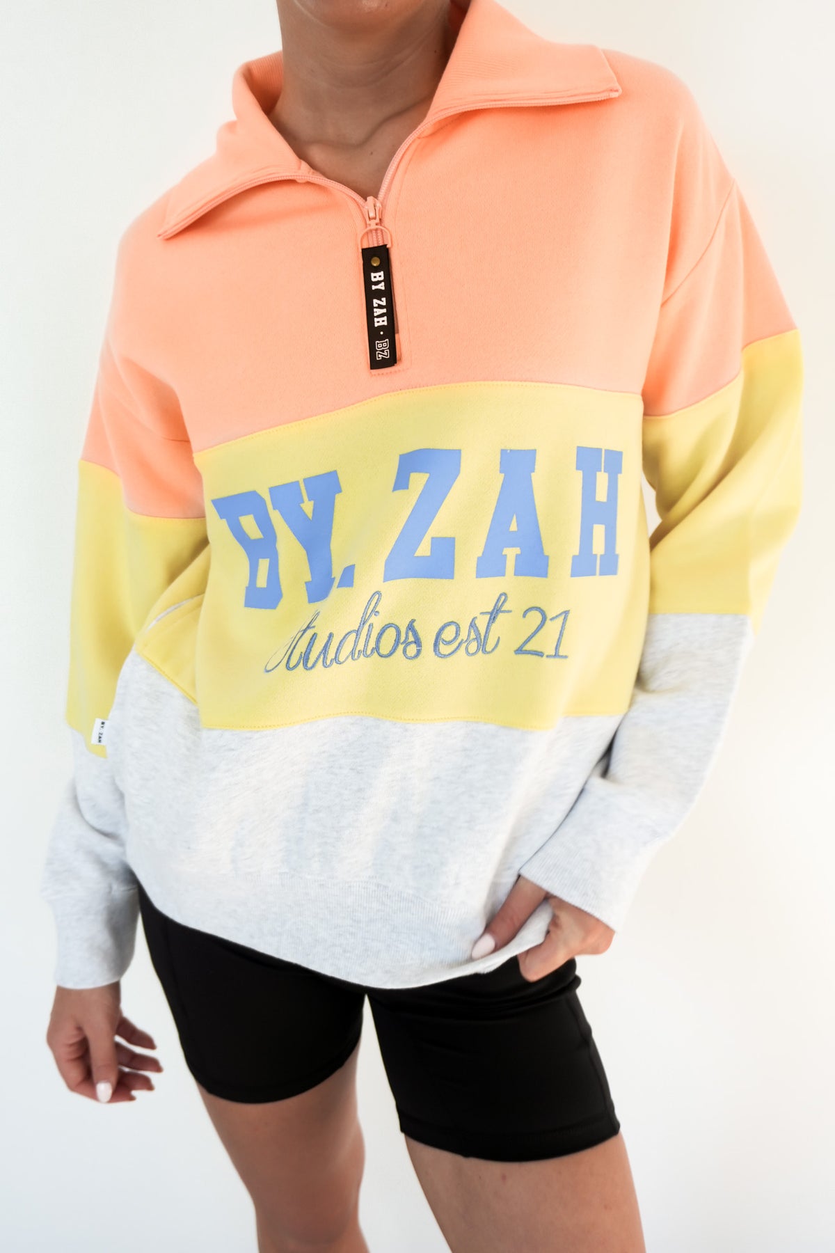 Avani Quarter Crew Lemon Melon