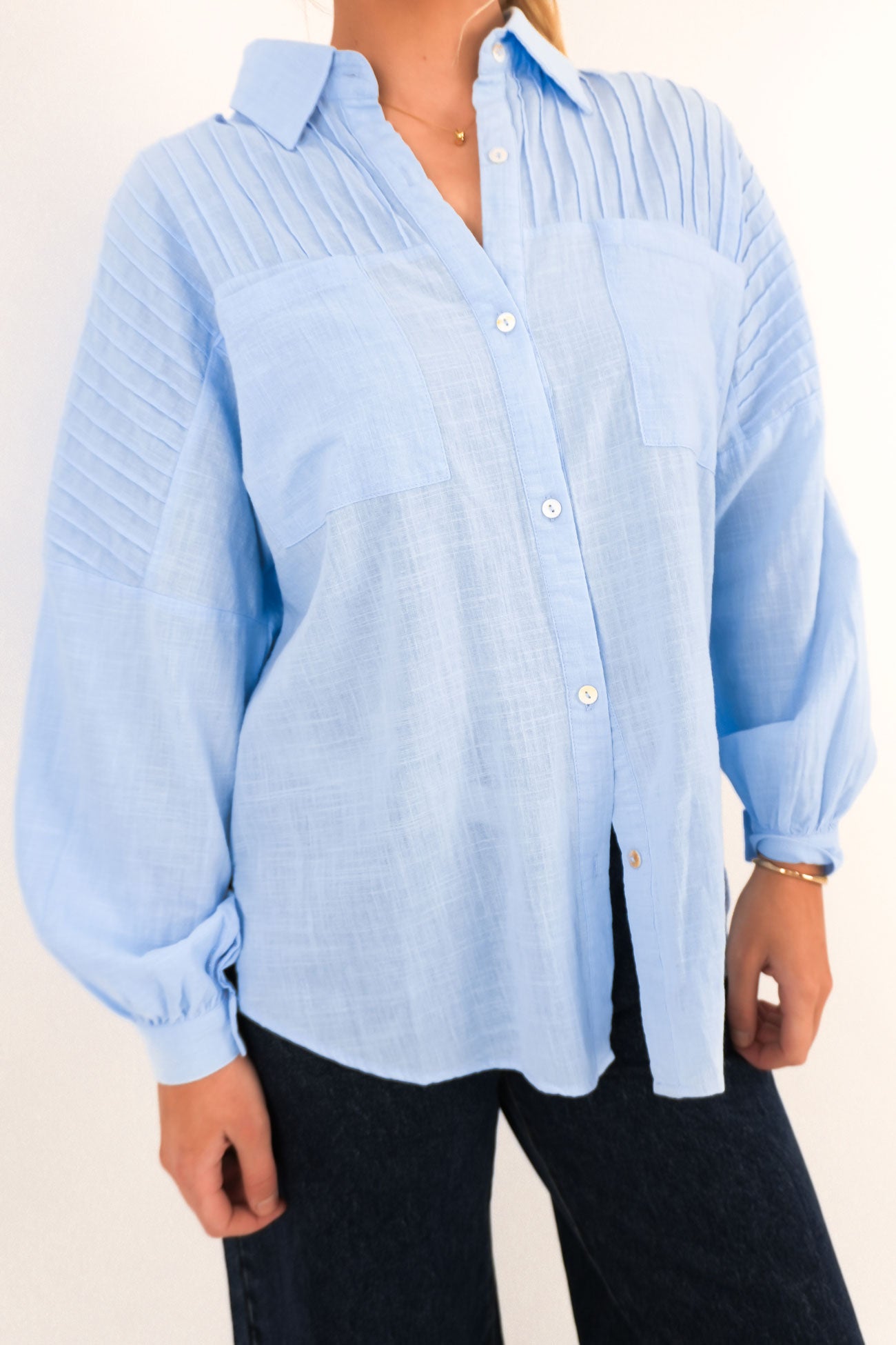 Belle Shirt Blue