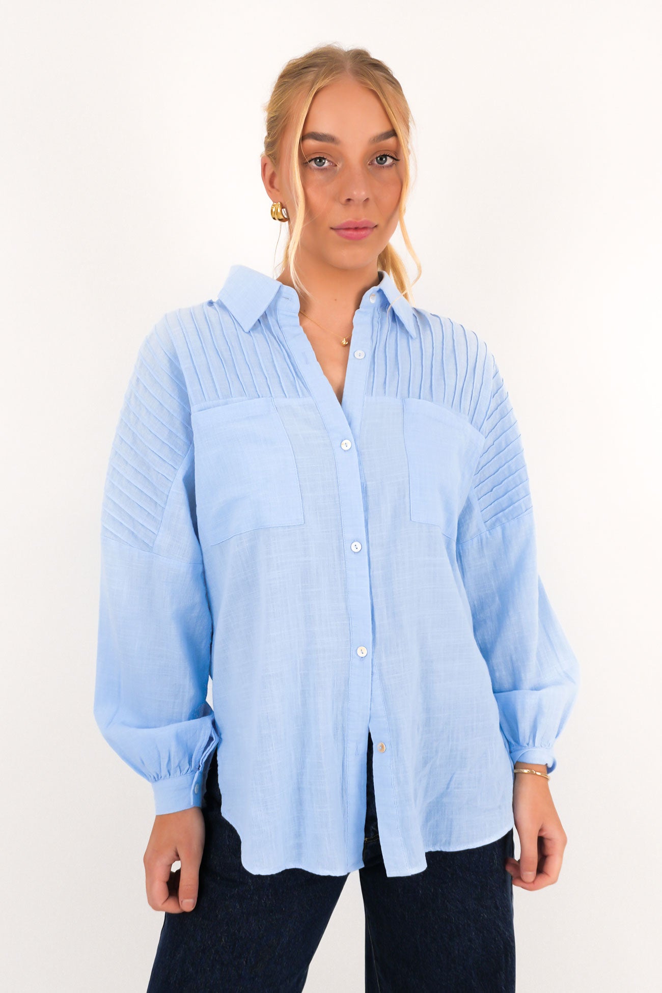Belle Shirt Blue