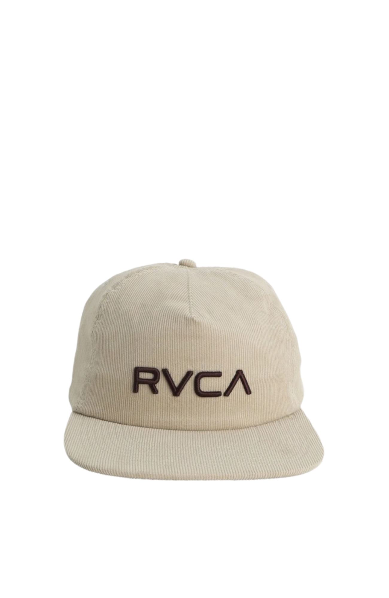 Big RVCA Snapback Silver Bleach
