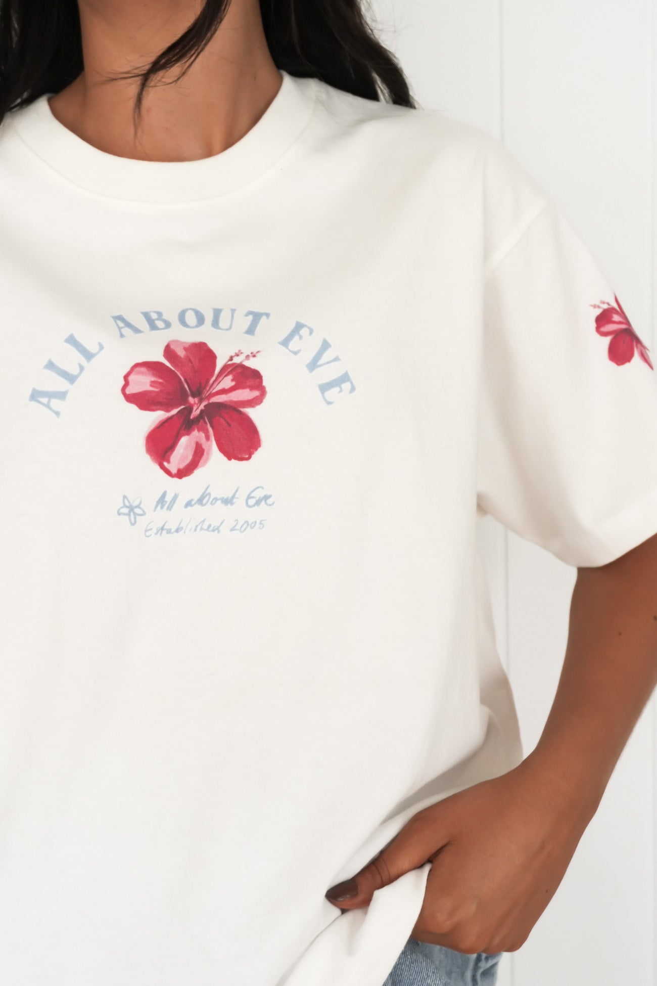 Bonnie Relaxed Tee Vintage White