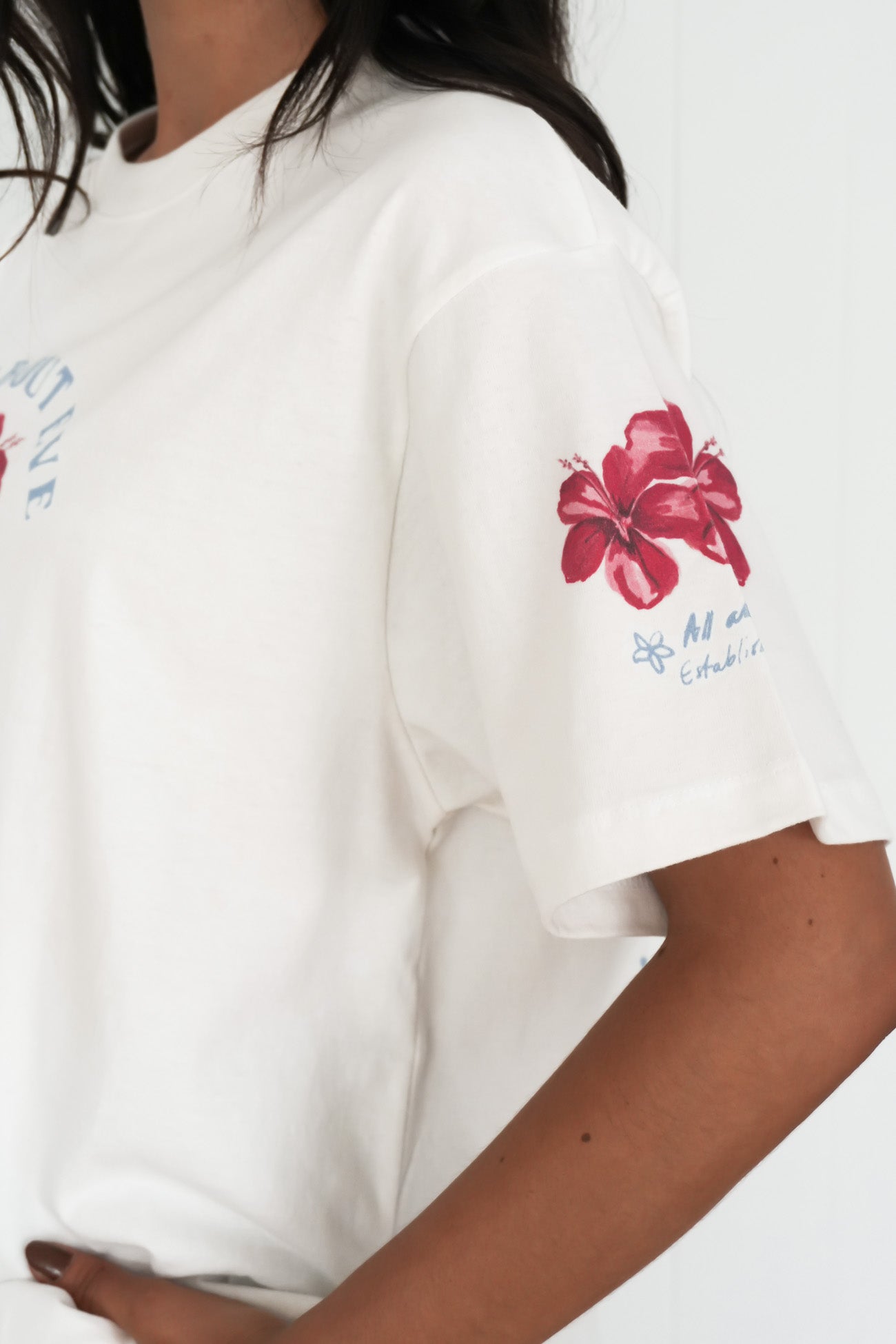 Bonnie Relaxed Tee Vintage White