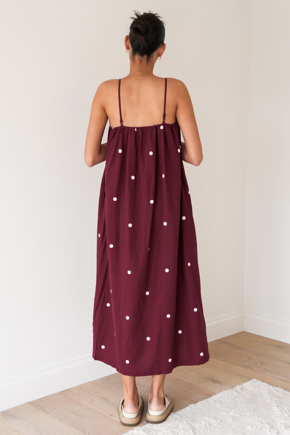 Bordeaux Maxi Dress Cherry